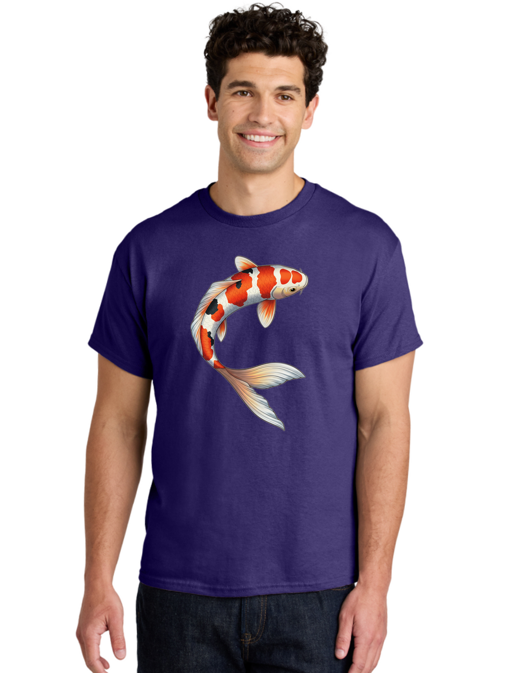 Koi-Fish-5 Men'S Graphic Tee, 100% Cotton, Comfortable Casual Summer Wear, Machine Washable, Vintage Camera, Old Camera, Antique Camera, Black Camera, Classic Photography, Photography Equipment, Nostalgic Device, Film Camera, Camera Art Bak785
