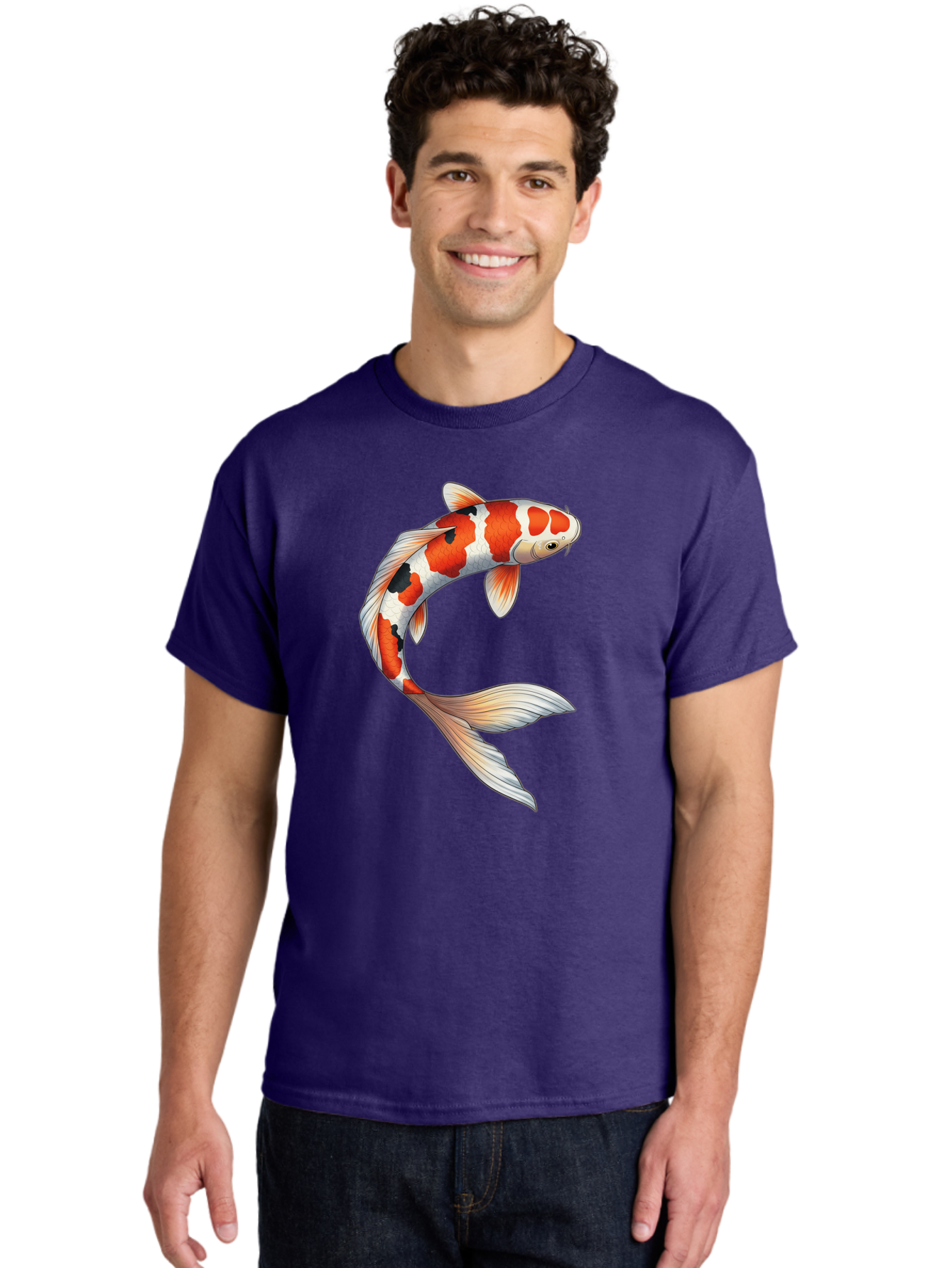Koi-Fish-5 Men'S Graphic Tee, 100% Cotton, Comfortable Casual Summer Wear, Machine Washable, Vintage Camera, Old Camera, Antique Camera, Black Camera, Classic Photography, Photography Equipment, Nostalgic Device, Film Camera, Camera Art Bak785
