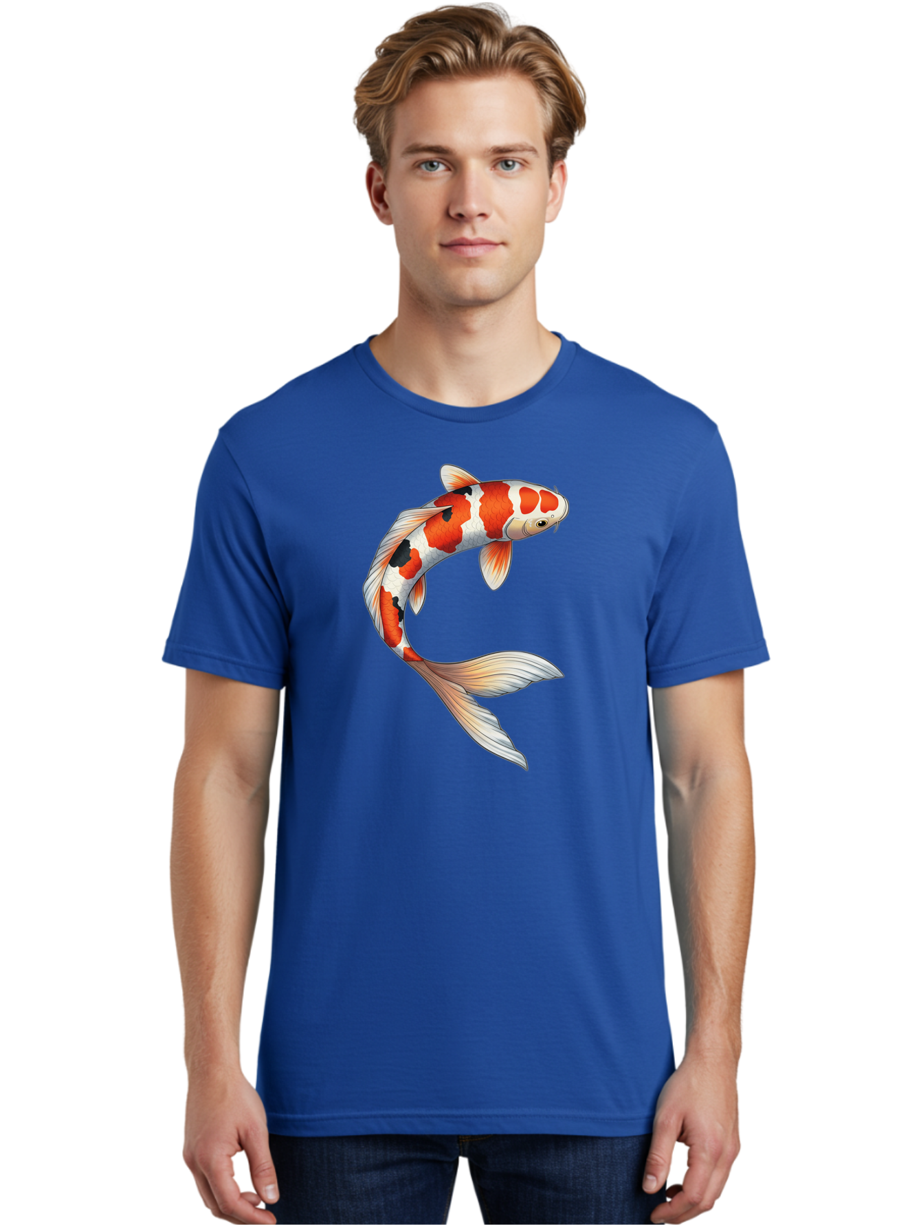 Koi-Fish-5 Men'S Graphic Tee, 100% Cotton, Comfortable Casual Summer Wear, Machine Washable, Vintage Camera, Old Camera, Antique Camera, Black Camera, Classic Photography, Photography Equipment, Nostalgic Device, Film Camera, Camera Art Bak785