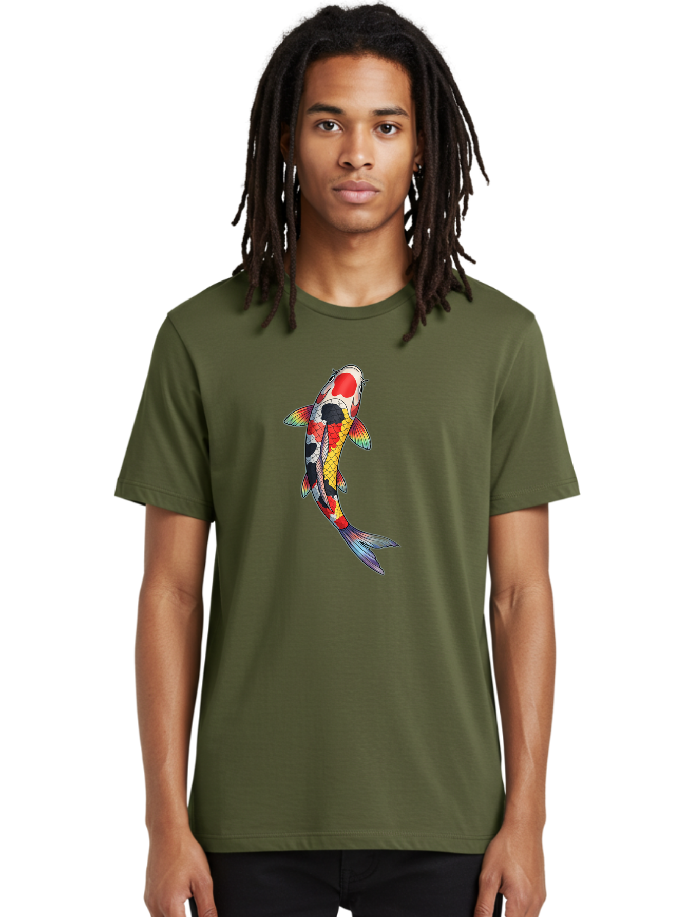 Koi-Fish-7 Men'S Graphic Tee, 100% Cotton, Comfortable Casual Summer Wear, Machine Washable, Vintage Camera, Old Camera, Antique Camera, Black Camera, Classic Photography, Photography Equipment, Nostalgic Device, Film Camera, Camera Art Bak787