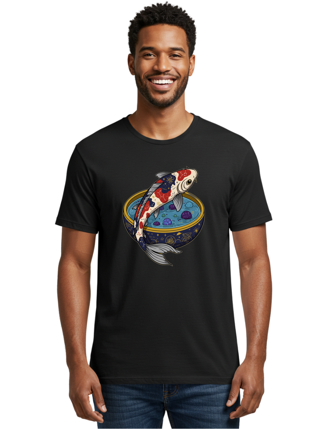 Koi-Fish-Bowl Men'S Graphic Tee, 100% Cotton, Comfortable Casual Summer Wear, Machine Washable, Vintage Camera, Old Camera, Antique Camera, Black Camera, Classic Photography, Photography Equipment, Nostalgic Device, Film Camera, Camera Art Bak789