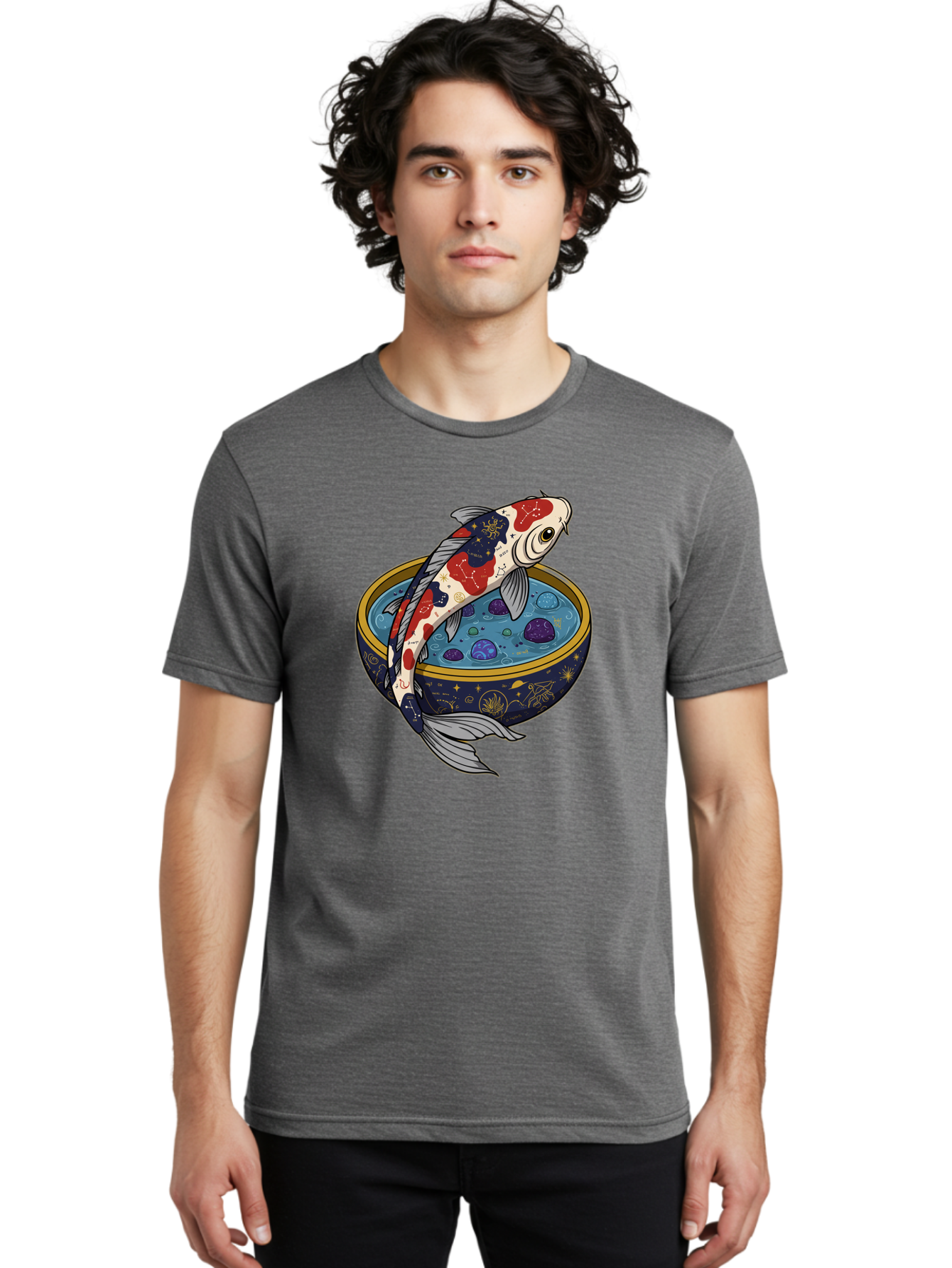 Koi-Fish-Bowl Men'S Graphic Tee, 100% Cotton, Comfortable Casual Summer Wear, Machine Washable, Vintage Camera, Old Camera, Antique Camera, Black Camera, Classic Photography, Photography Equipment, Nostalgic Device, Film Camera, Camera Art Bak789
