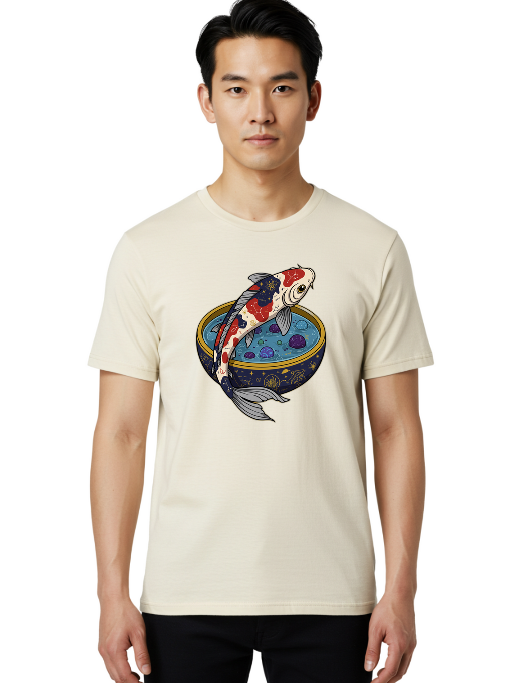 Koi-Fish-Bowl Men'S Graphic Tee, 100% Cotton, Comfortable Casual Summer Wear, Machine Washable, Vintage Camera, Old Camera, Antique Camera, Black Camera, Classic Photography, Photography Equipment, Nostalgic Device, Film Camera, Camera Art Bak789