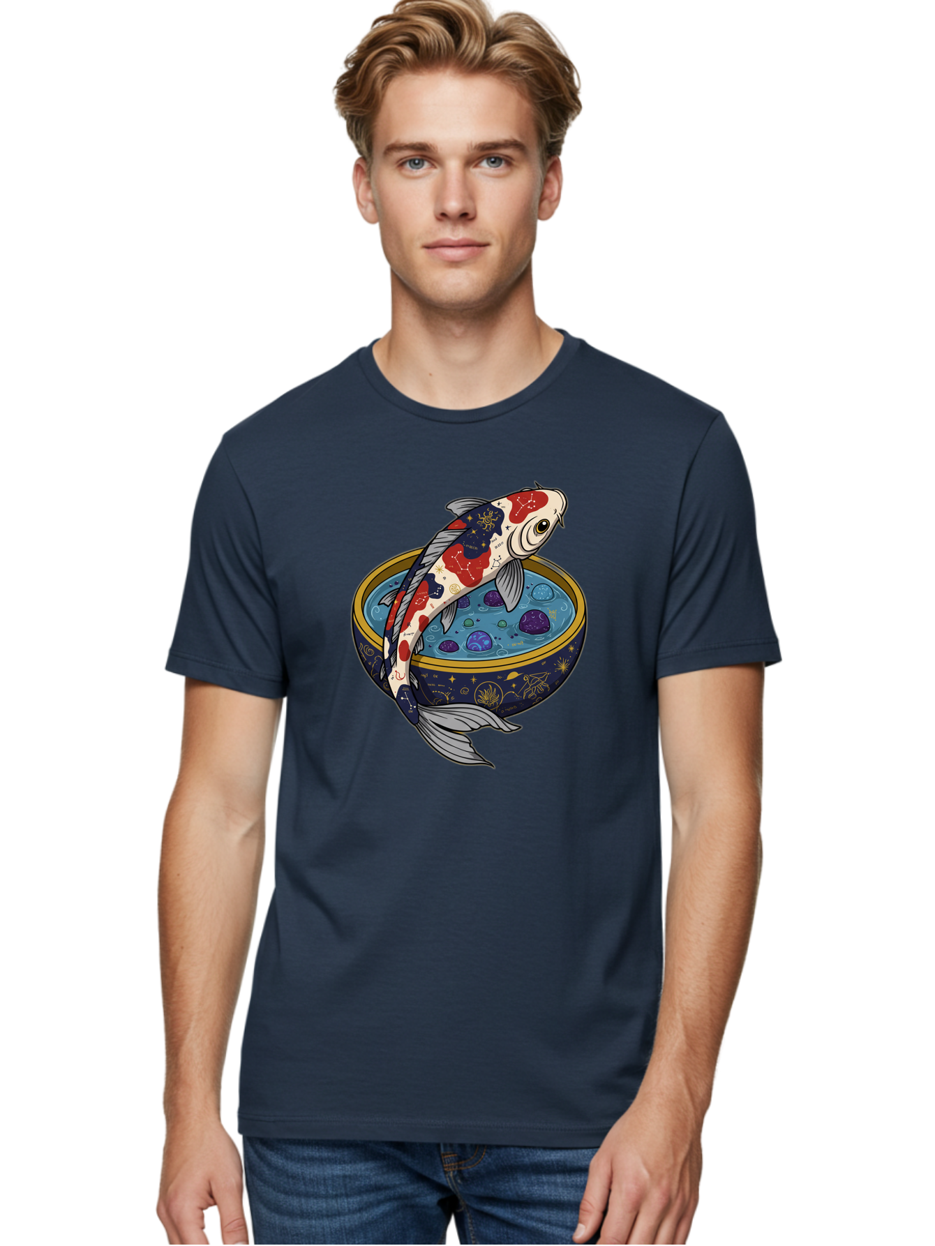 Koi-Fish-Bowl Men'S Graphic Tee, 100% Cotton, Comfortable Casual Summer Wear, Machine Washable, Vintage Camera, Old Camera, Antique Camera, Black Camera, Classic Photography, Photography Equipment, Nostalgic Device, Film Camera, Camera Art Bak789