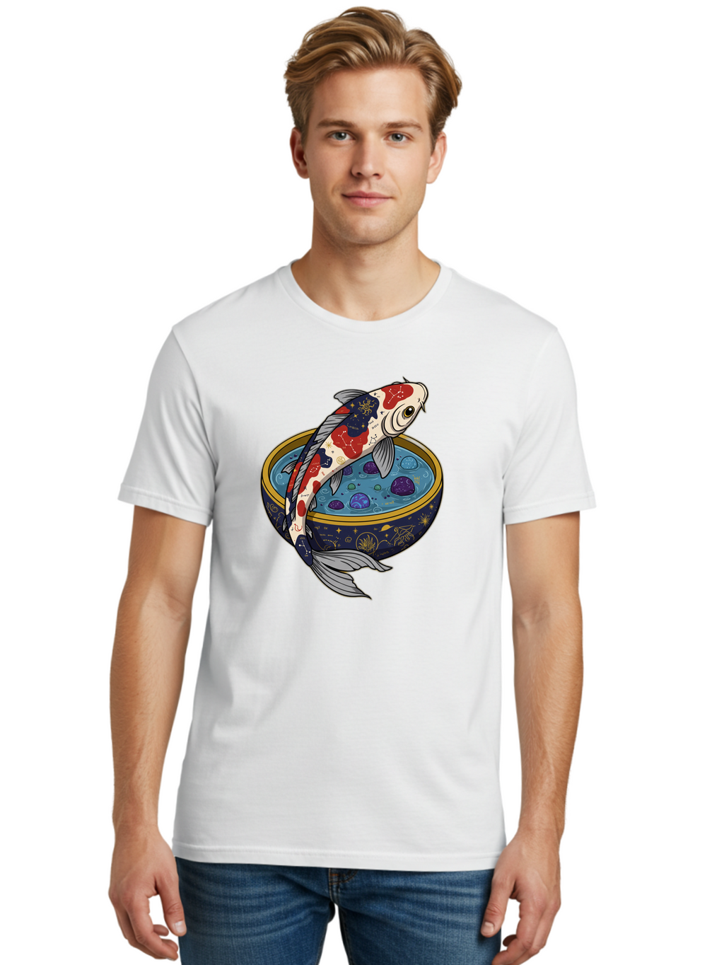 Koi-Fish-Bowl Men'S Graphic Tee, 100% Cotton, Comfortable Casual Summer Wear, Machine Washable, Vintage Camera, Old Camera, Antique Camera, Black Camera, Classic Photography, Photography Equipment, Nostalgic Device, Film Camera, Camera Art Bak789