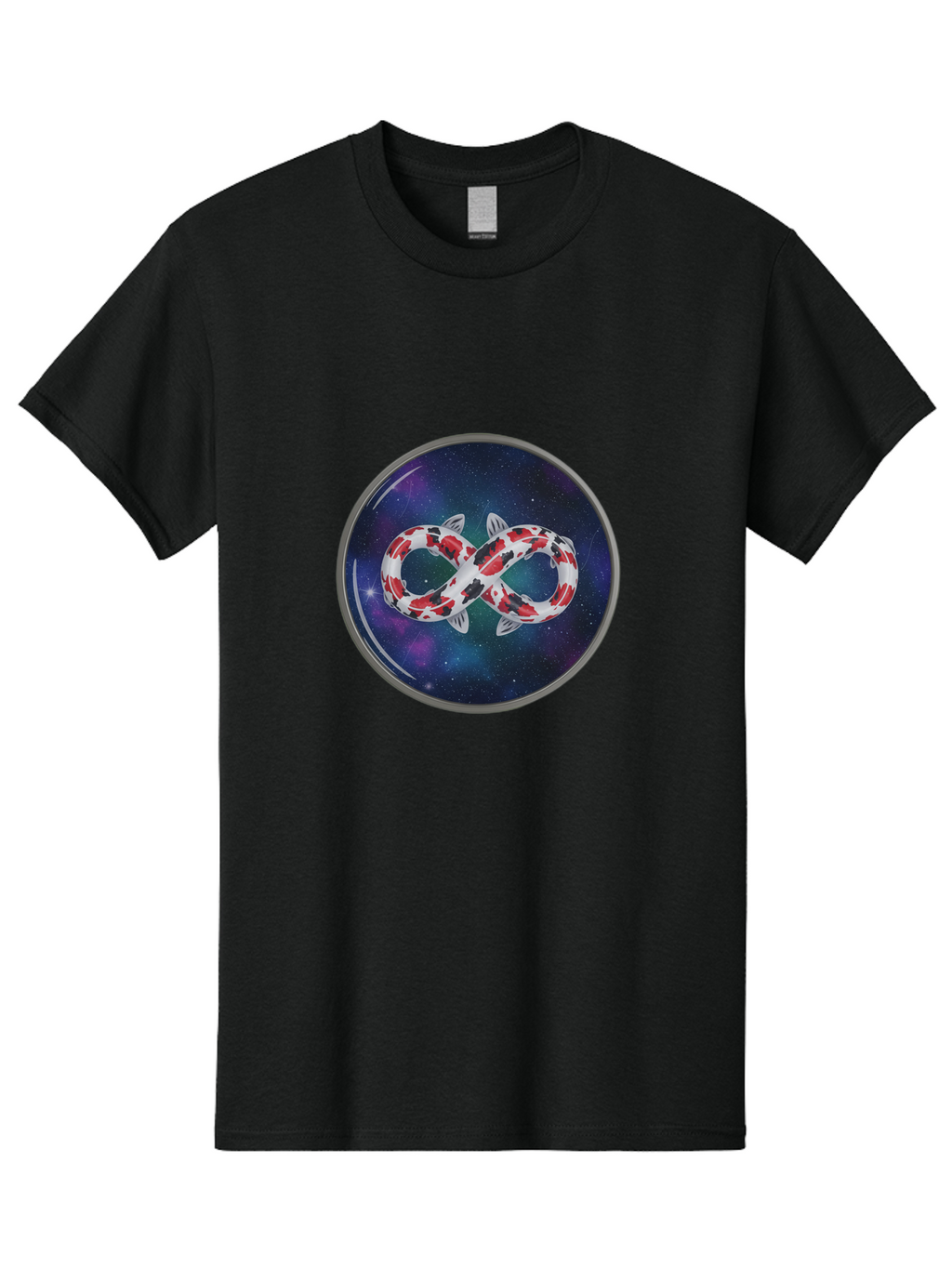 Koi-Fish-Infinity Men'S Graphic Tee, 100% Cotton, Comfortable Casual Summer Wear, Machine Washable, Vintage Camera, Old Camera, Antique Camera, Black Camera, Classic Photography, Photography Equipment, Nostalgic Device, Film Camera, Camera Art Bak796