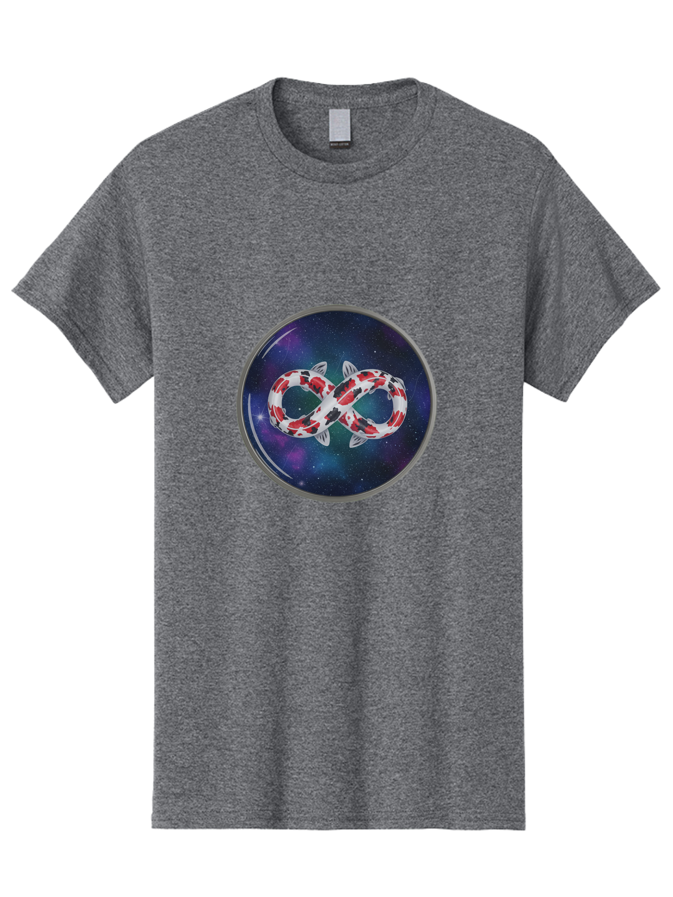 Koi-Fish-Infinity Men'S Graphic Tee, 100% Cotton, Comfortable Casual Summer Wear, Machine Washable, Vintage Camera, Old Camera, Antique Camera, Black Camera, Classic Photography, Photography Equipment, Nostalgic Device, Film Camera, Camera Art Bak796