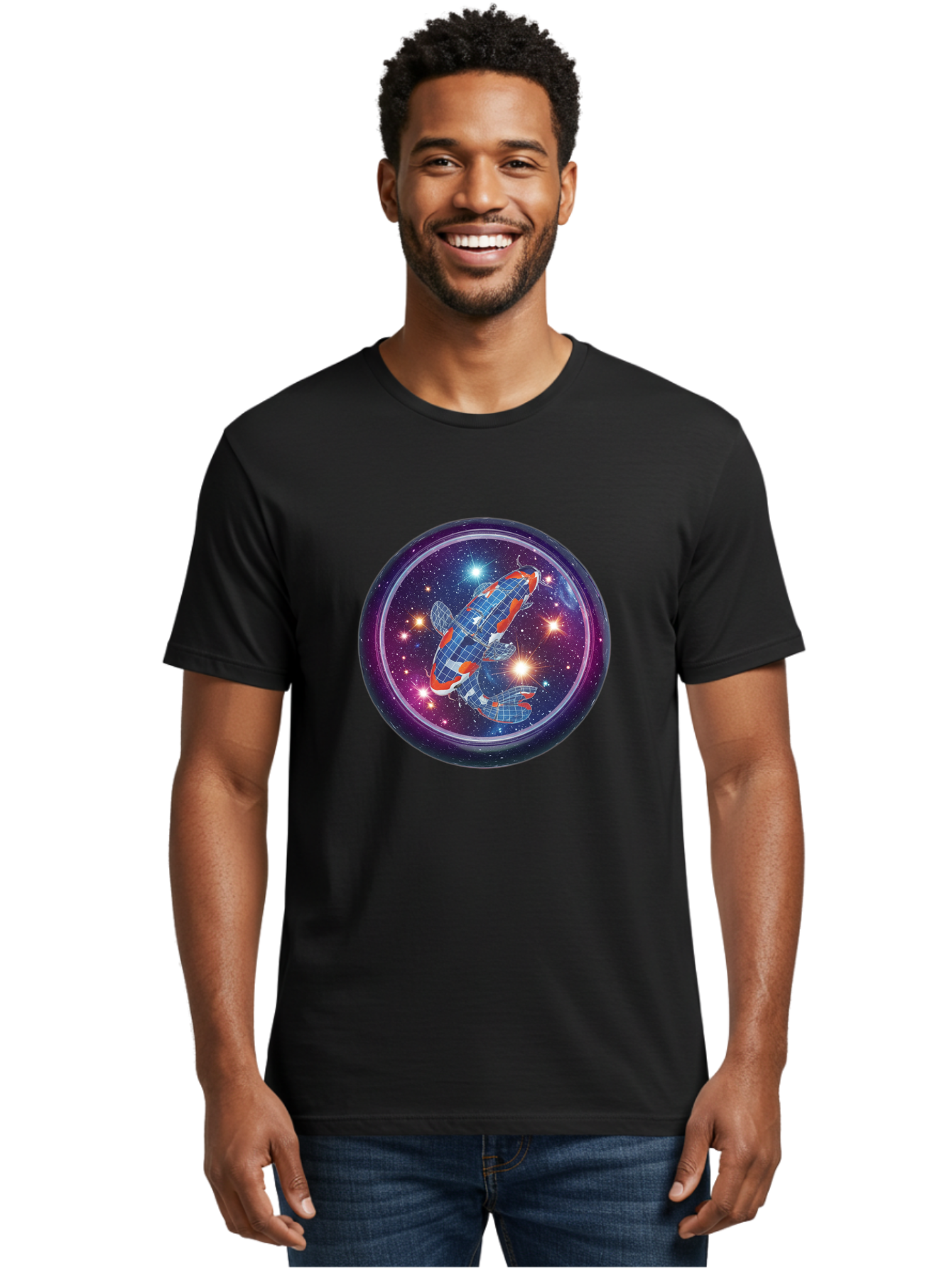 Koi-Fish-Spaceship Men'S Graphic Tee, 100% Cotton, Comfortable Casual Summer Wear, Machine Washable, Vintage Camera, Old Camera, Antique Camera, Black Camera, Classic Photography, Photography Equipment, Nostalgic Device, Film Camera, Bak798
