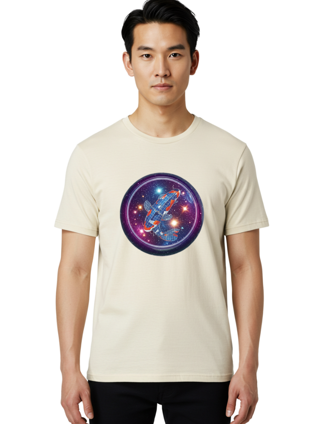 Koi-Fish-Spaceship Men'S Graphic Tee, 100% Cotton, Comfortable Casual Summer Wear, Machine Washable, Vintage Camera, Old Camera, Antique Camera, Black Camera, Classic Photography, Photography Equipment, Nostalgic Device, Film Camera, Bak798