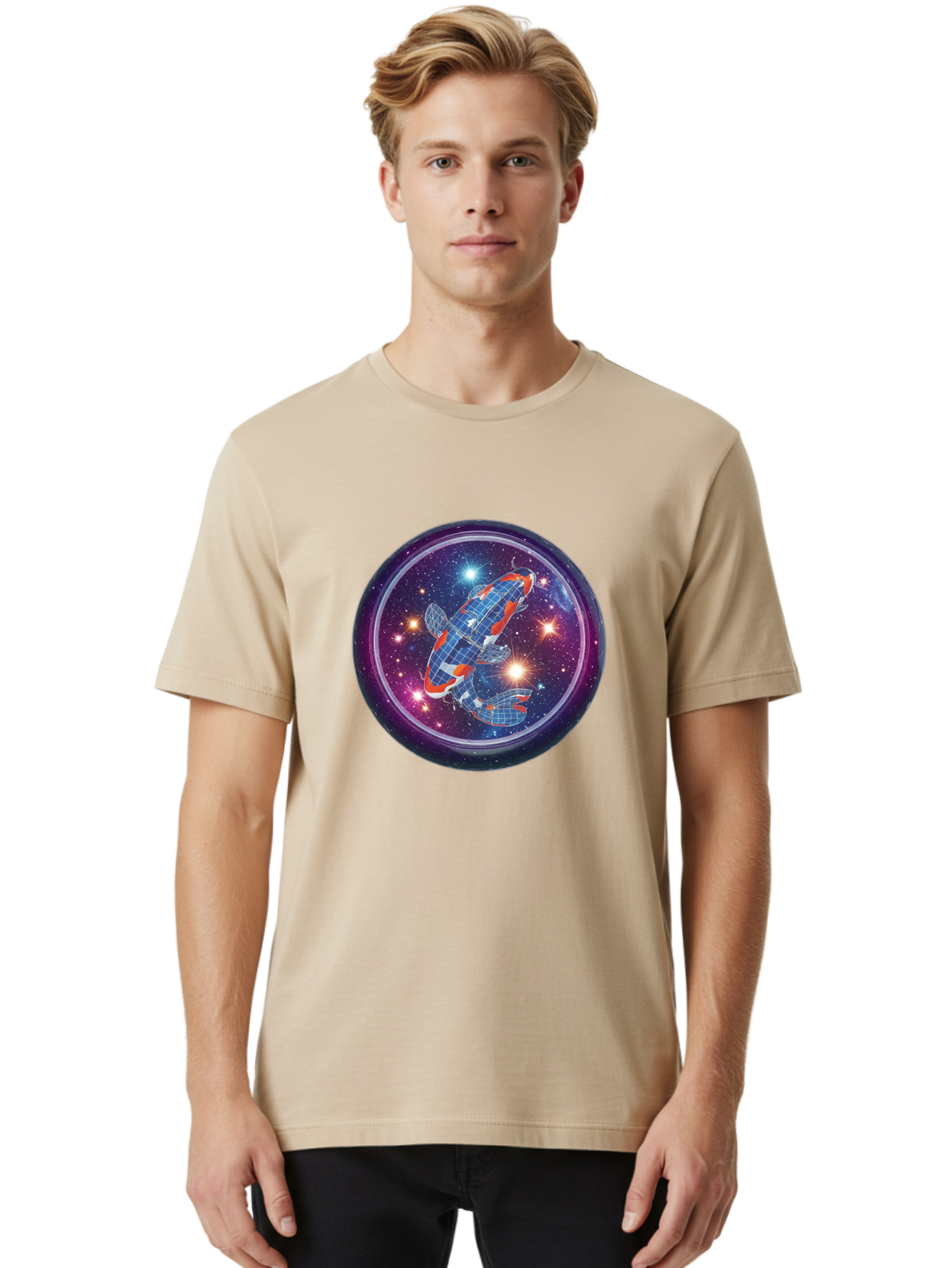 Koi-Fish-Spaceship Men'S Graphic Tee, 100% Cotton, Comfortable Casual Summer Wear, Machine Washable, Vintage Camera, Old Camera, Antique Camera, Black Camera, Classic Photography, Photography Equipment, Nostalgic Device, Film Camera, Bak798