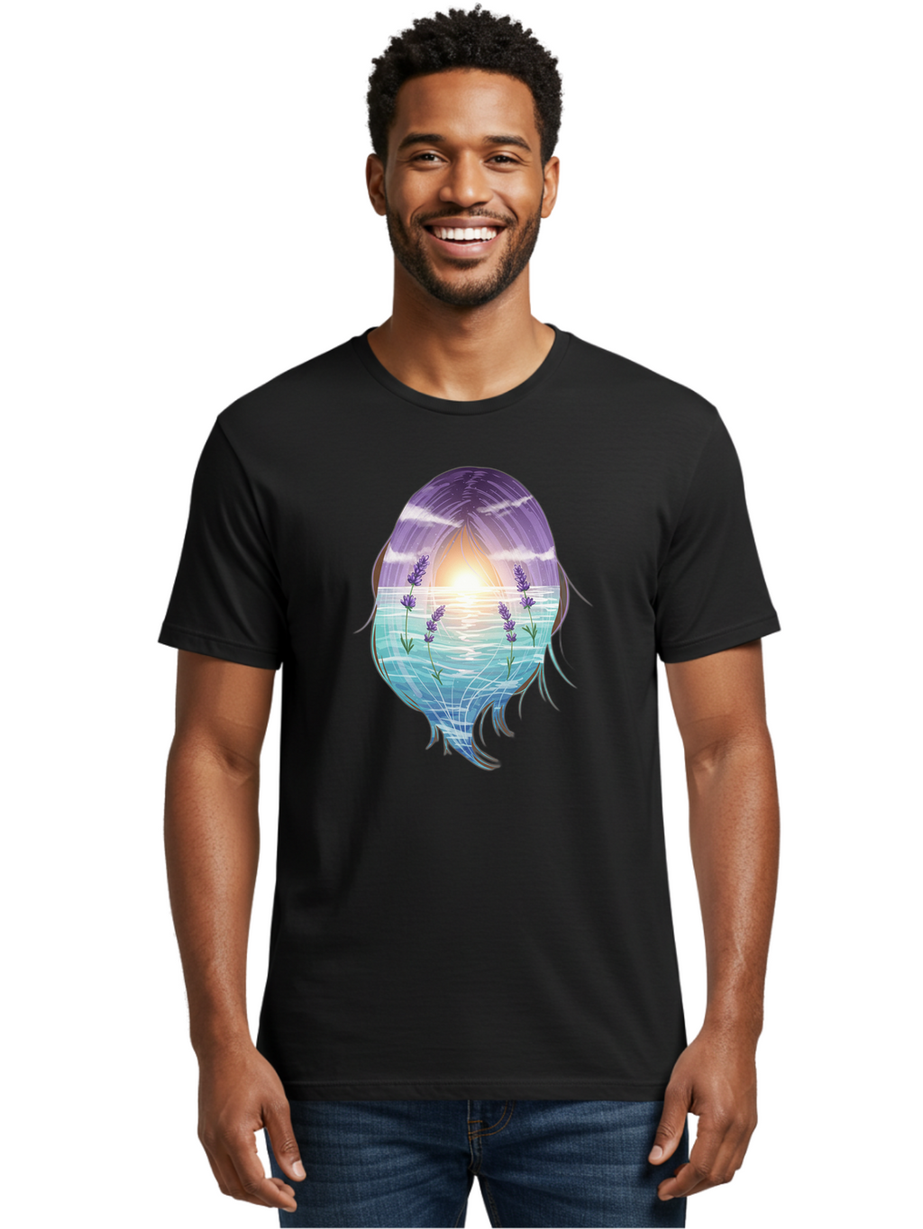 Lavender-Girl Men'S Graphic Tee, 100% Cotton, Comfortable Casual Summer Wear, Machine Washable, Vintage Camera, Old Camera, Antique Camera, Black Camera, Classic Photography, Photography Equipment, Nostalgic Device, Film Camera, Camera Art Bak801