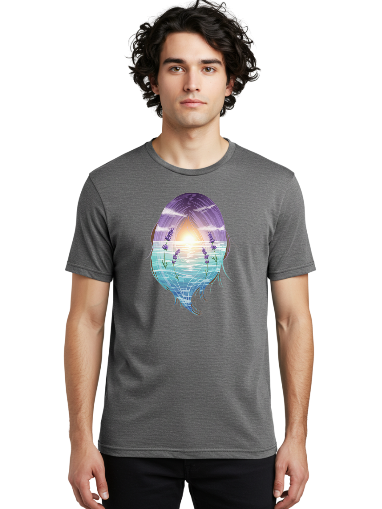 Lavender-Girl Men'S Graphic Tee, 100% Cotton, Comfortable Casual Summer Wear, Machine Washable, Vintage Camera, Old Camera, Antique Camera, Black Camera, Classic Photography, Photography Equipment, Nostalgic Device, Film Camera, Camera Art Bak801