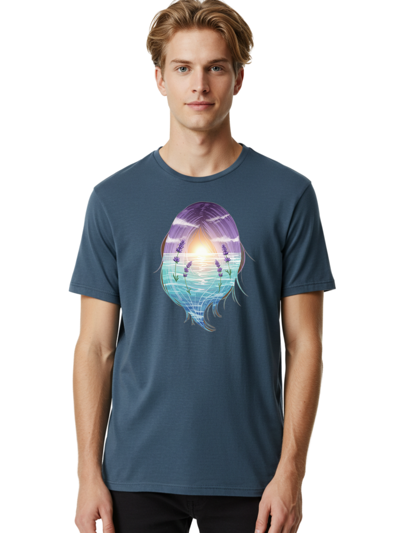 Lavender-Girl Men'S Graphic Tee, 100% Cotton, Comfortable Casual Summer Wear, Machine Washable, Vintage Camera, Old Camera, Antique Camera, Black Camera, Classic Photography, Photography Equipment, Nostalgic Device, Film Camera, Camera Art Bak801