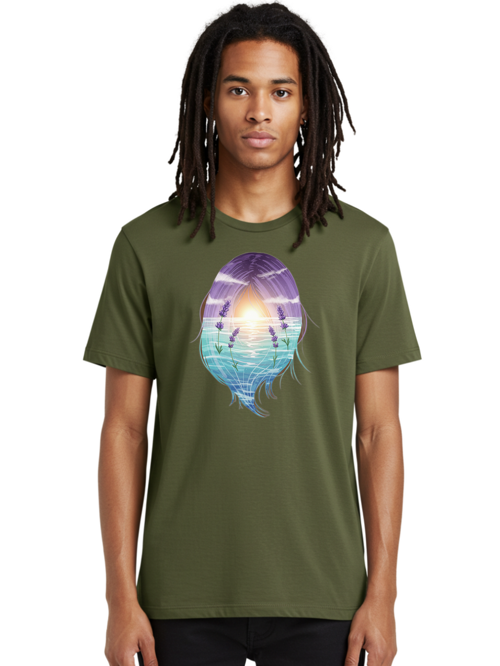Lavender-Girl Men'S Graphic Tee, 100% Cotton, Comfortable Casual Summer Wear, Machine Washable, Vintage Camera, Old Camera, Antique Camera, Black Camera, Classic Photography, Photography Equipment, Nostalgic Device, Film Camera, Camera Art Bak801