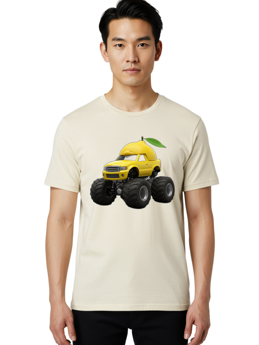 Lemon-Pickup-Truck Men'S Graphic Tee, 100% Cotton, Comfortable Casual Summer Wear, Machine Washable, Vintage Camera, Old Camera, Antique Camera, Black Camera, Classic Photography, Photography Equipment, Nostalgic Device, Film Camera, Bak805