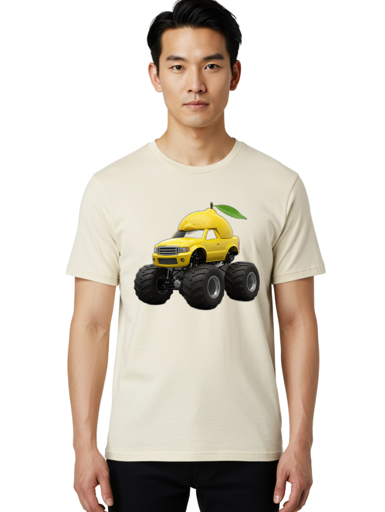 Lemon-Pickup-Truck Men'S Graphic Tee, 100% Cotton, Comfortable Casual Summer Wear, Machine Washable, Vintage Camera, Old Camera, Antique Camera, Black Camera, Classic Photography, Photography Equipment, Nostalgic Device, Film Camera, Bak805
