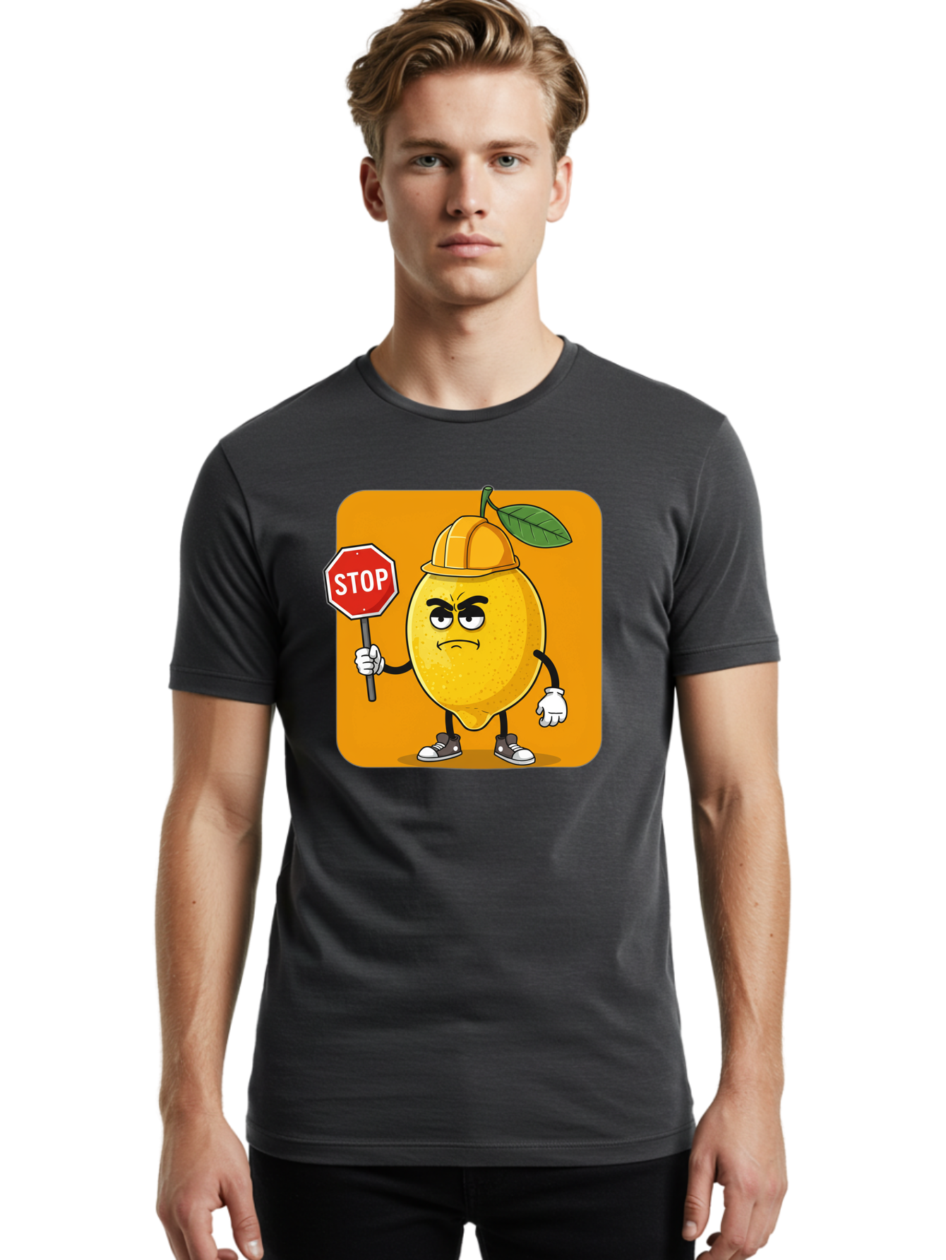 Lemon-Stop Men'S Graphic Tee, 100% Cotton, Comfortable Casual Summer Wear, Machine Washable, Vintage Camera, Old Camera, Antique Camera, Black Camera, Classic Photography, Photography Equipment, Nostalgic Device, Film Camera, Camera Art Bak807