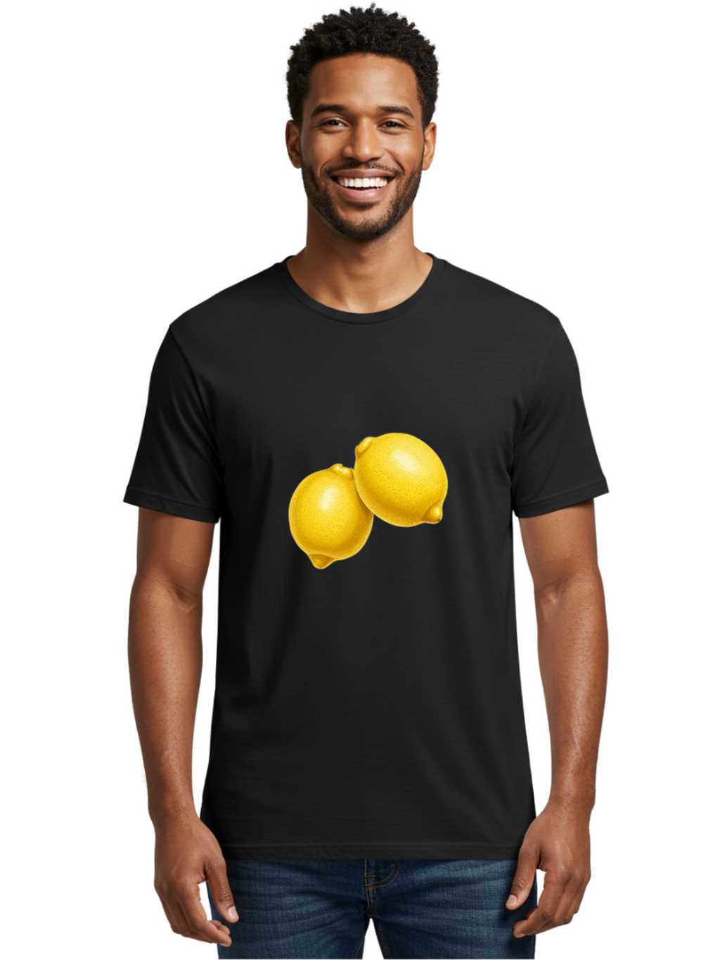 Lemons-1 Men'S Graphic Tee, 100% Cotton, Comfortable Casual Summer Wear, Machine Washable, Vintage Camera, Old Camera, Antique Camera, Black Camera, Classic Photography, Photography Equipment, Nostalgic Device, Film Camera, Camera Art Bak810