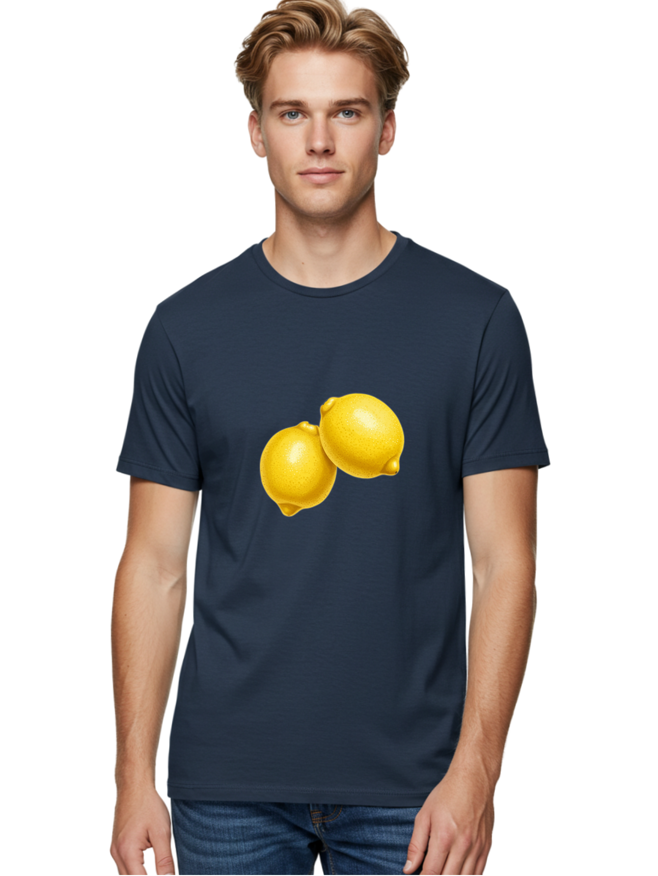 Lemons-1 Men'S Graphic Tee, 100% Cotton, Comfortable Casual Summer Wear, Machine Washable, Vintage Camera, Old Camera, Antique Camera, Black Camera, Classic Photography, Photography Equipment, Nostalgic Device, Film Camera, Camera Art Bak810
