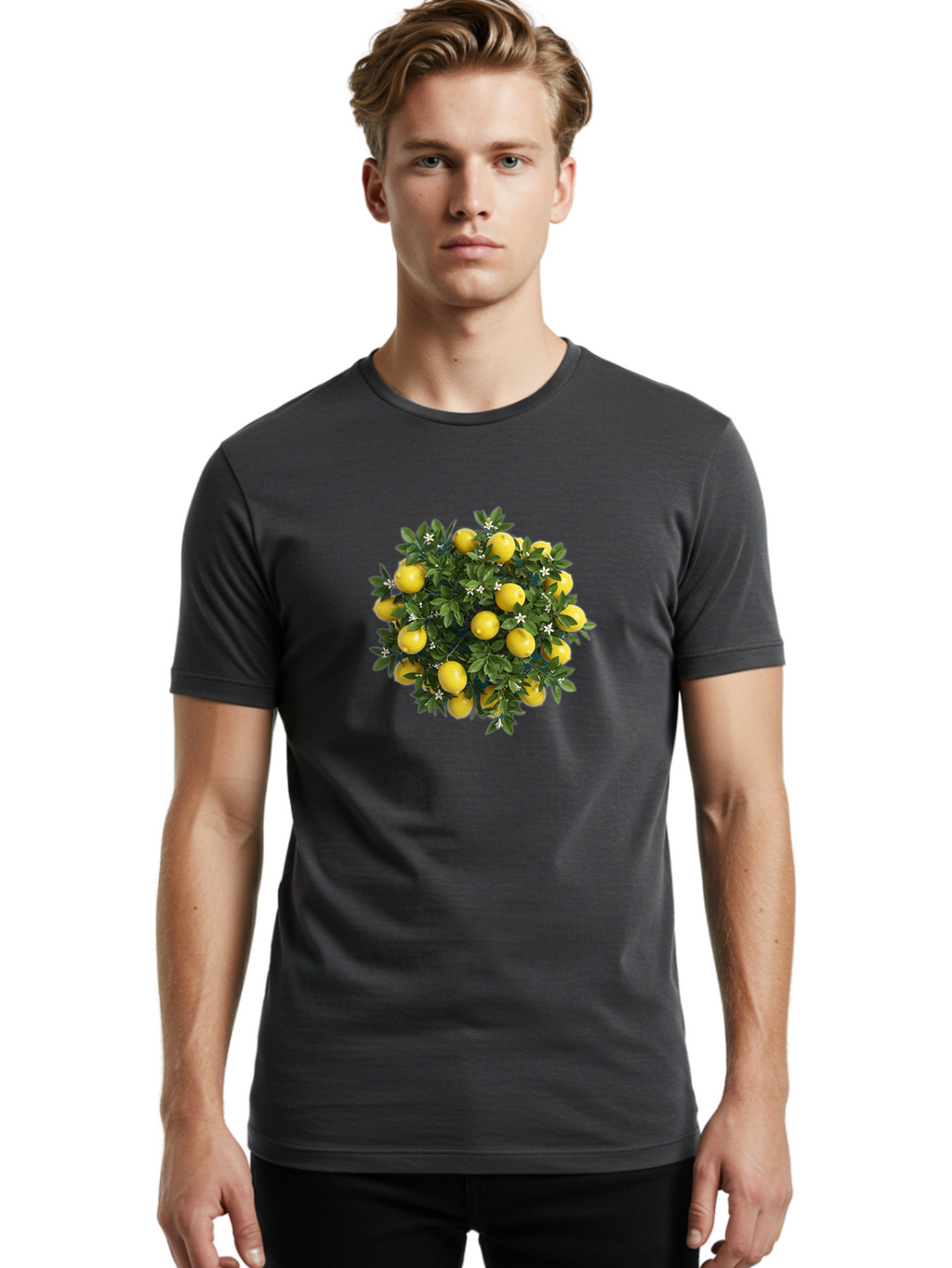 Lemons Men'S Graphic Tee, 100% Cotton, Comfortable Casual Summer Wear, Machine Washable, Vintage Camera, Old Camera, Antique Camera, Black Camera, Classic Photography, Photography Equipment, Nostalgic Device, Film Camera, Camera Art Bak811