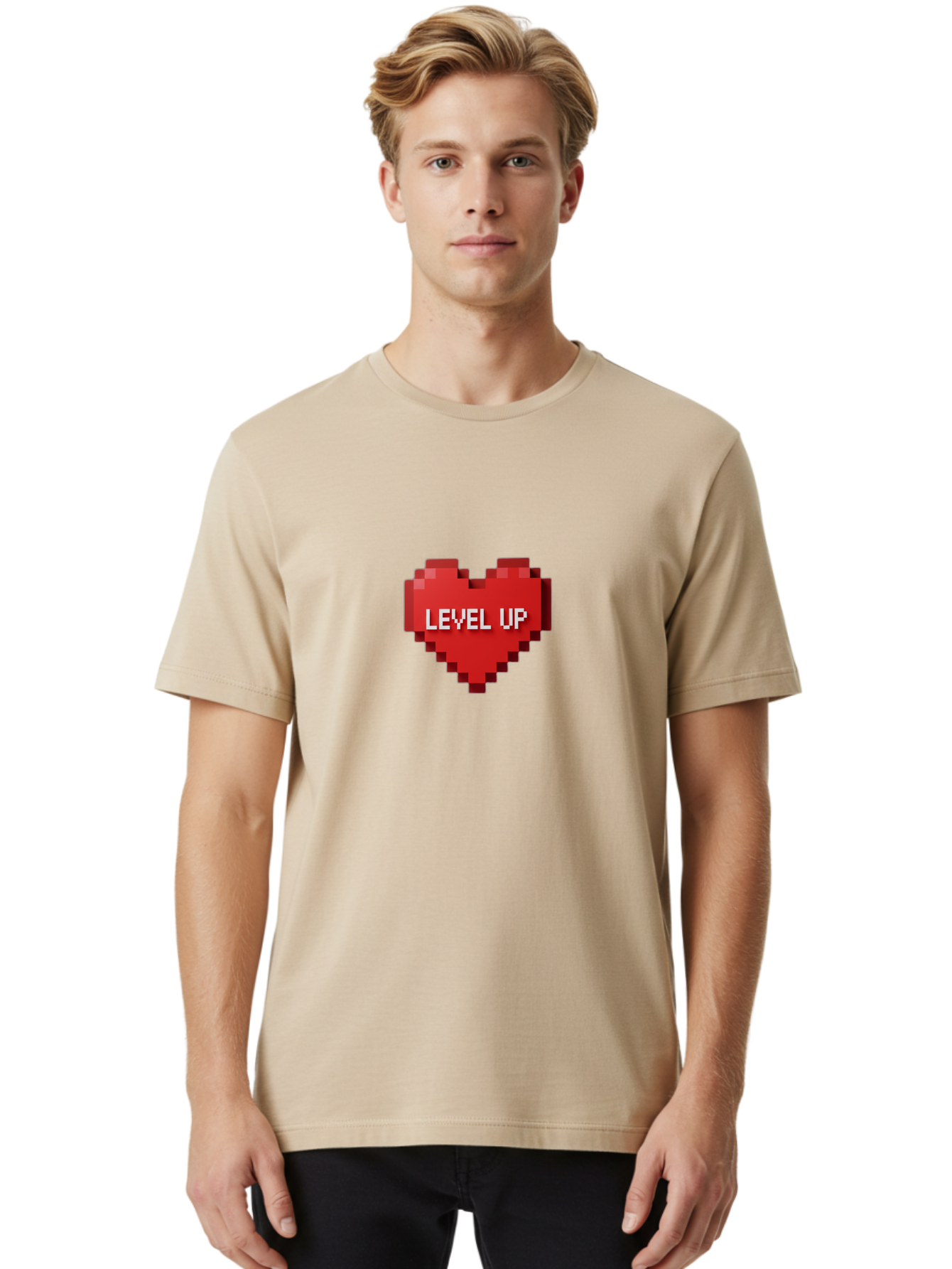 Level-Up-3 Men'S Graphic Tee, 100% Cotton, Comfortable Casual Summer Wear, Machine Washable, Vintage Camera, Old Camera, Antique Camera, Black Camera, Classic Photography, Photography Equipment, Nostalgic Device, Film Camera, Camera Art Bak814