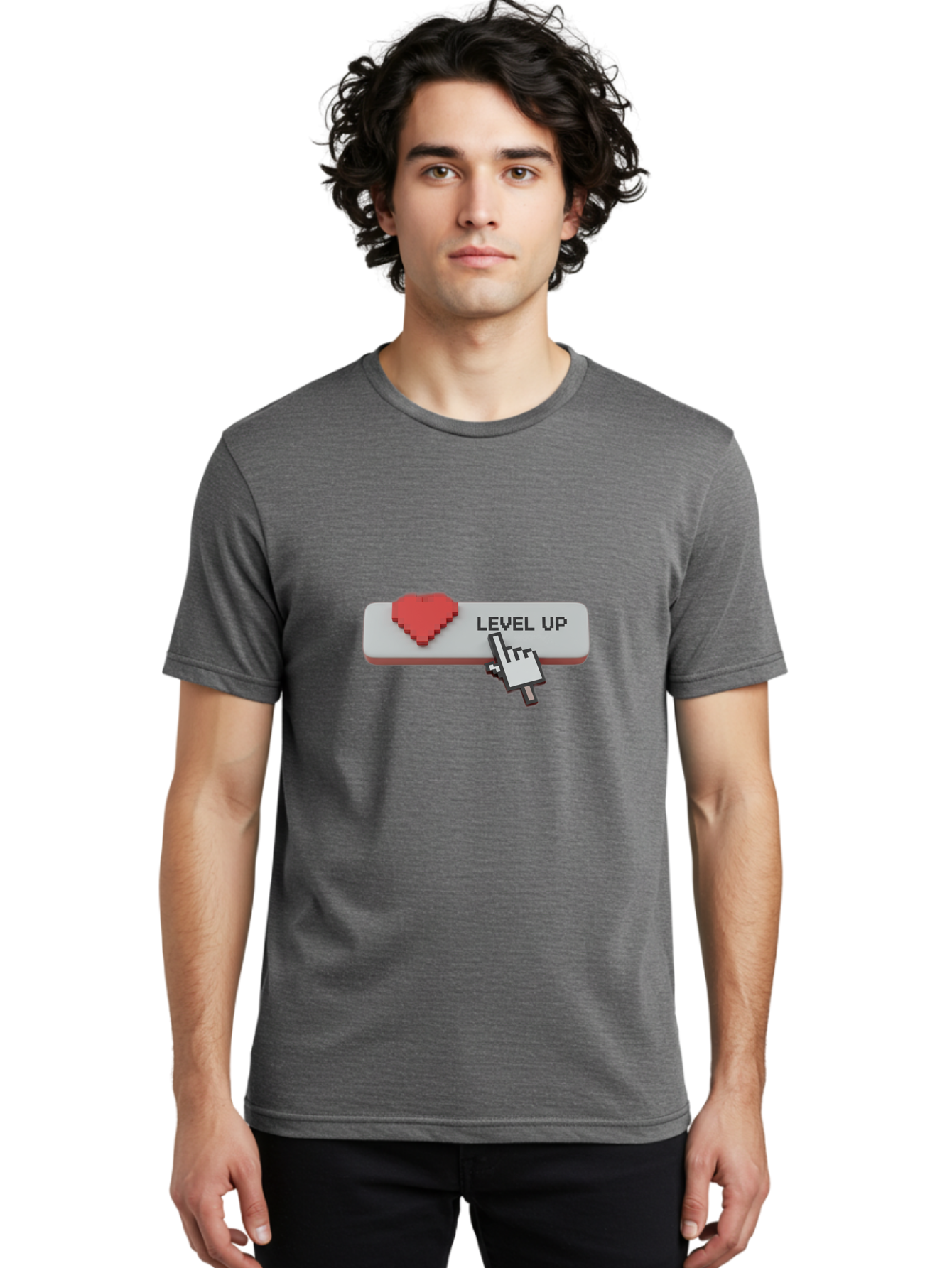 Level-Up-4 Men'S Graphic Tee, 100% Cotton, Comfortable Casual Summer Wear, Machine Washable, Vintage Camera, Old Camera, Antique Camera, Black Camera, Classic Photography, Photography Equipment, Nostalgic Device, Film Camera, Camera Art Bak815
