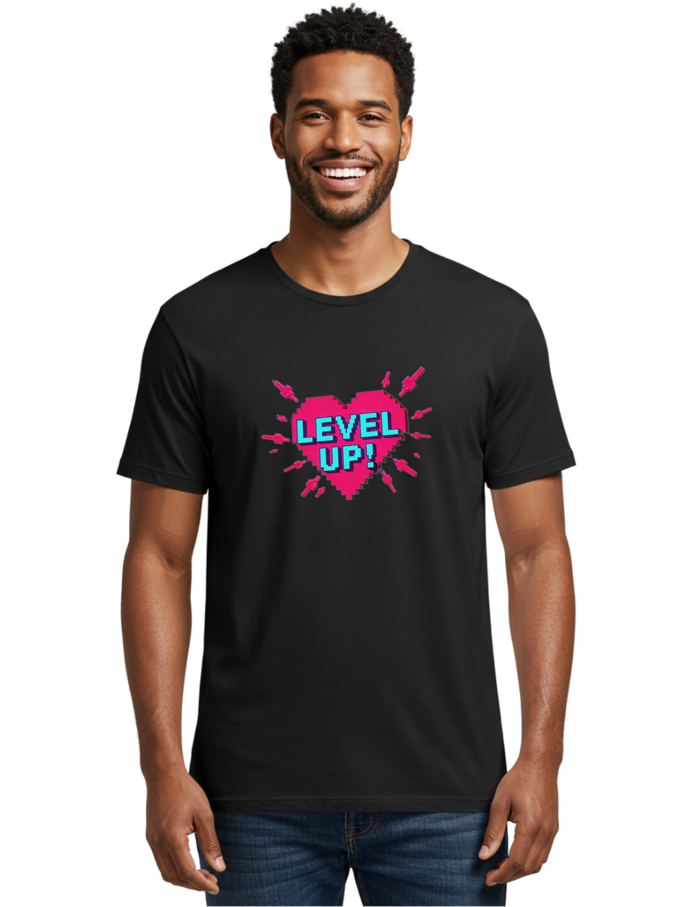 Level-Up Men'S Graphic Tee, 100% Cotton, Comfortable Casual Summer Wear, Machine Washable, Vintage Camera, Old Camera, Antique Camera, Black Camera, Classic Photography, Photography Equipment, Nostalgic Device, Film Camera, Camera Art Bak818
