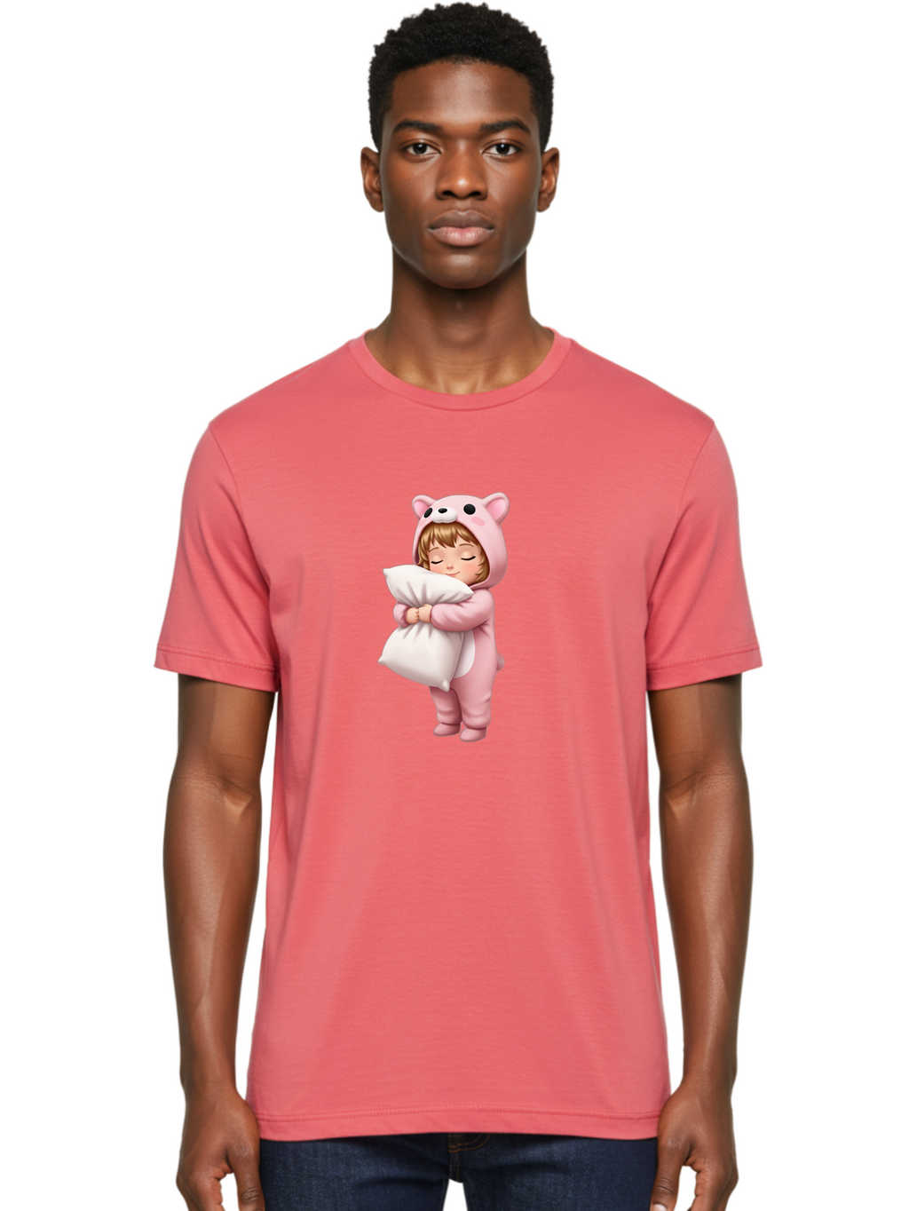 Little-Girl-In-Pig-Onesie Men'S Graphic Tee, 100% Cotton, Comfortable Casual Summer Wear, Machine Washable, Vintage Camera, Old Camera, Antique Camera, Black Camera, Classic Photography, Photography Equipment, Nostalgic Device, Film Camera, Bak822
