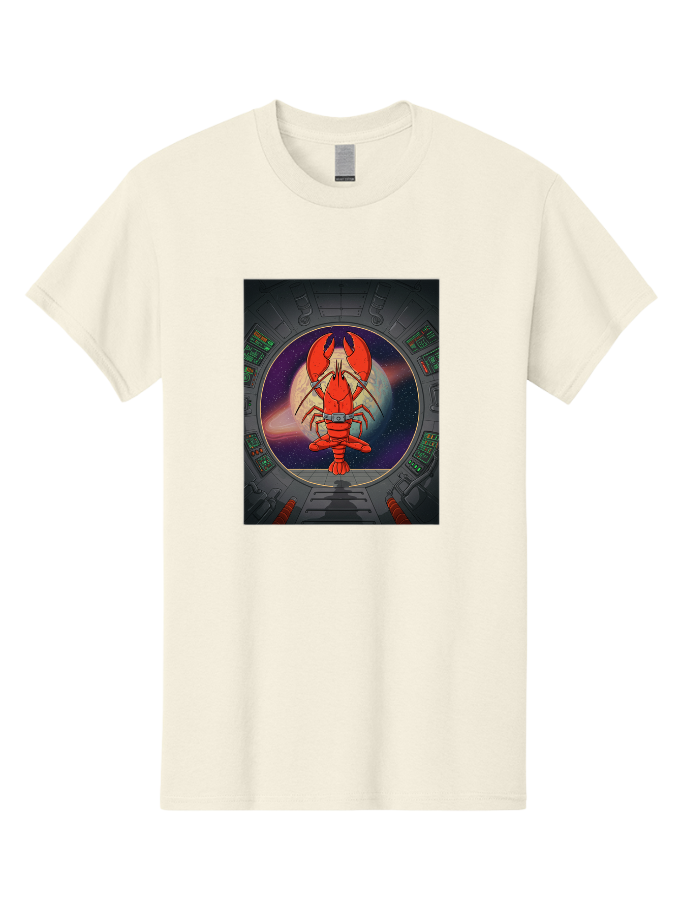 Lobster-In-Space Men'S Graphic Tee, 100% Cotton, Comfortable Casual Summer Wear, Machine Washable, Vintage Camera, Old Camera, Antique Camera, Black Camera, Classic Photography, Photography Equipment, Nostalgic Device, Film Camera, Camera Art Bak832