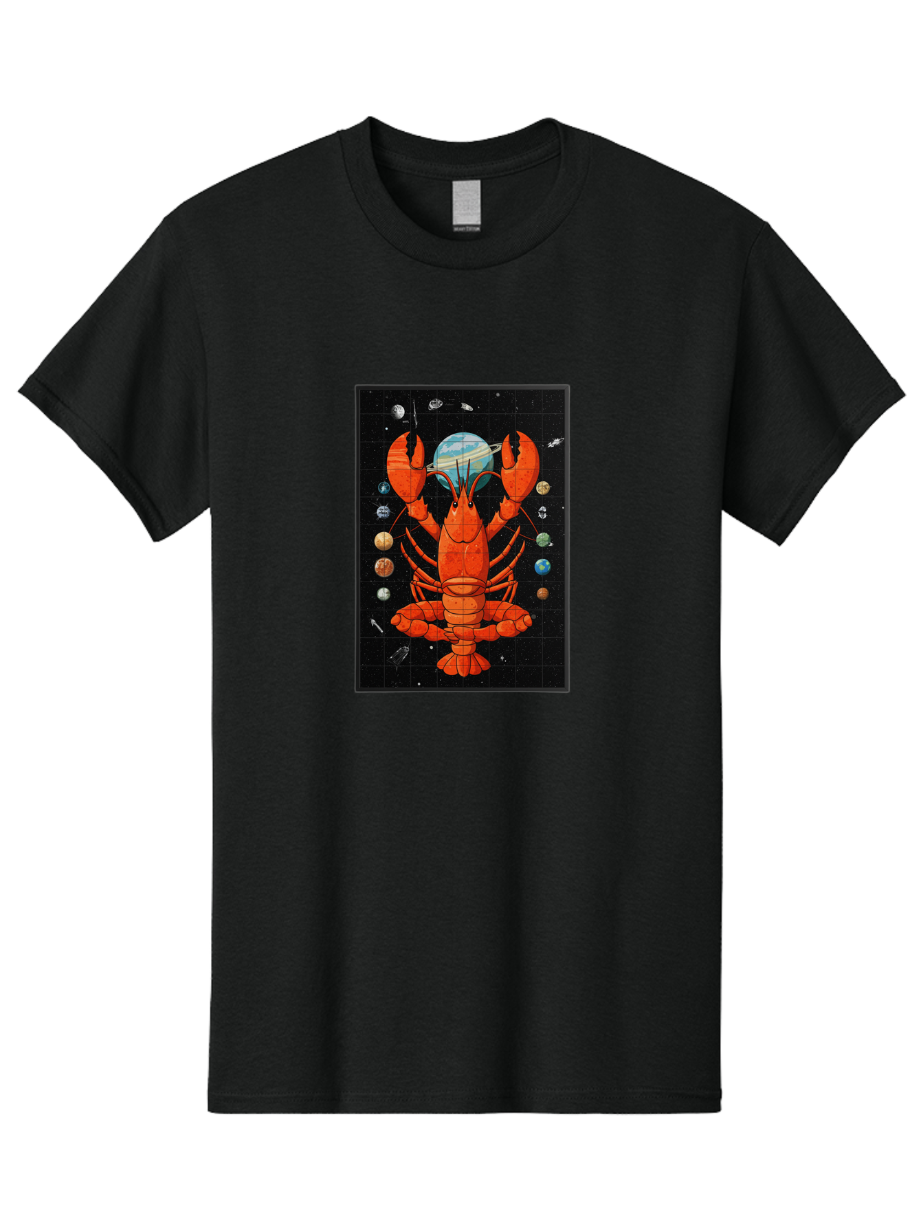 Lobster-Space Men'S Graphic Tee, 100% Cotton, Comfortable Casual Summer Wear, Machine Washable, Vintage Camera, Old Camera, Antique Camera, Black Camera, Classic Photography, Photography Equipment, Nostalgic Device, Film Camera, Camera Art Bak833