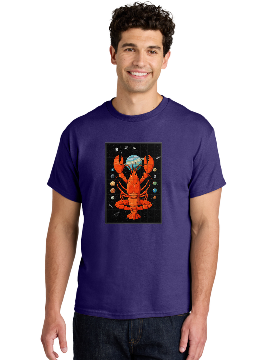 Lobster-Space Men'S Graphic Tee, 100% Cotton, Comfortable Casual Summer Wear, Machine Washable, Vintage Camera, Old Camera, Antique Camera, Black Camera, Classic Photography, Photography Equipment, Nostalgic Device, Film Camera, Camera Art Bak833