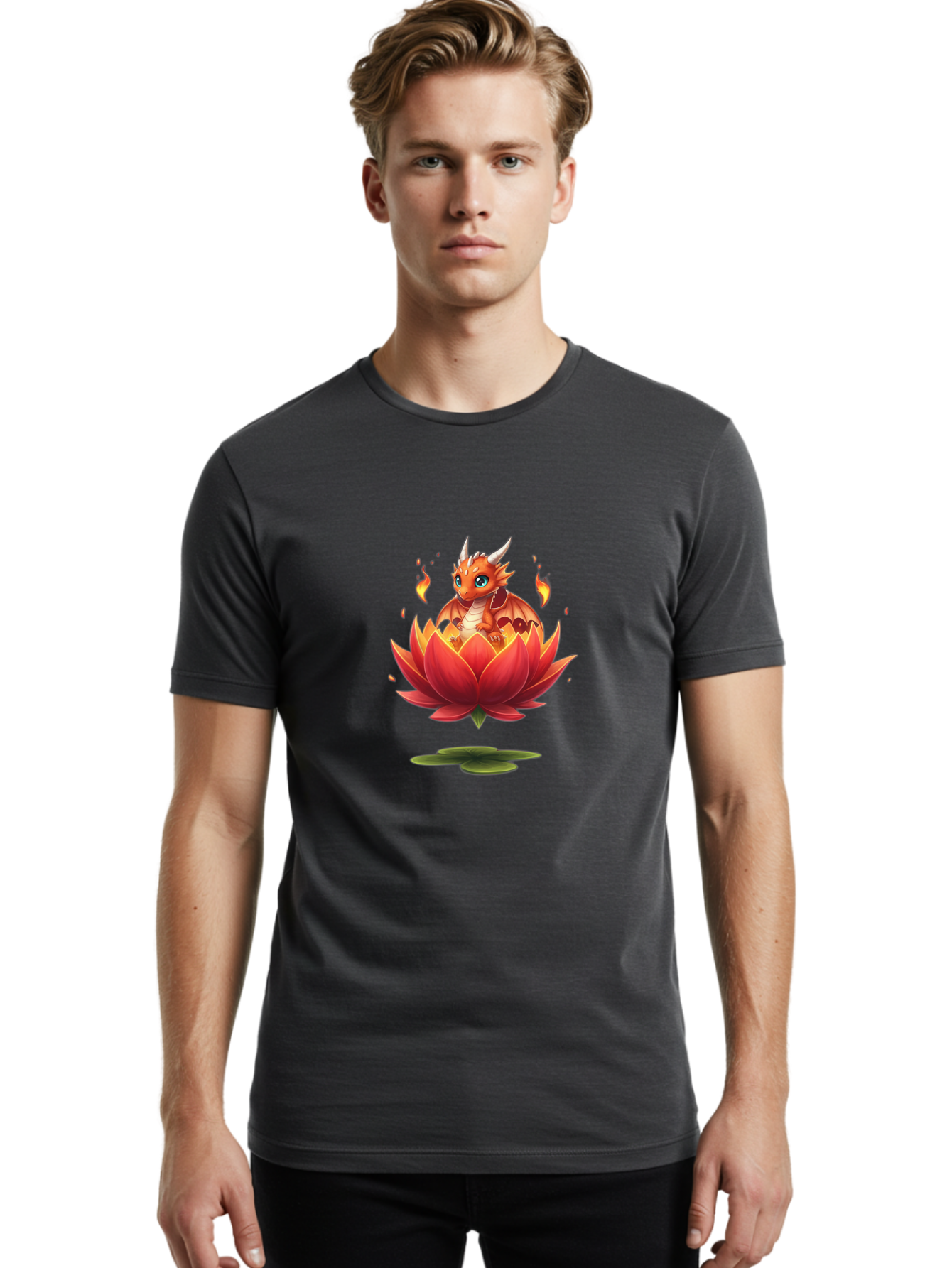 Lotus-Dragon Men'S Graphic Tee, 100% Cotton, Comfortable Casual Summer Wear, Machine Washable, Vintage Camera, Old Camera, Antique Camera, Black Camera, Classic Photography, Photography Equipment, Nostalgic Device, Film Camera, Camera Art Bak836