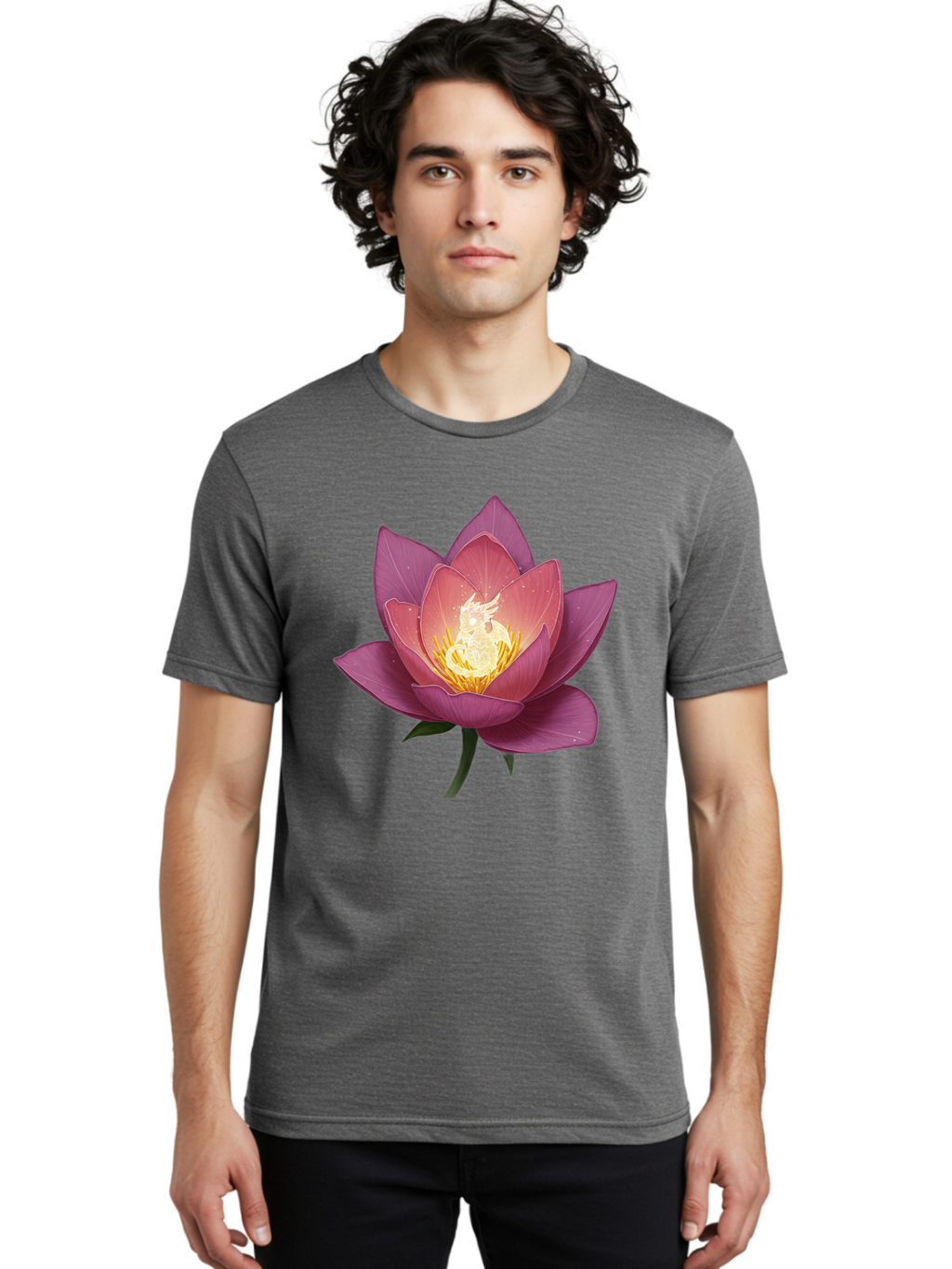 Lotus-Flower Men'S Graphic Tee, 100% Cotton, Comfortable Casual Summer Wear, Machine Washable, Vintage Camera, Old Camera, Antique Camera, Black Camera, Classic Photography, Photography Equipment, Nostalgic Device, Film Camera, Camera Art Bak841