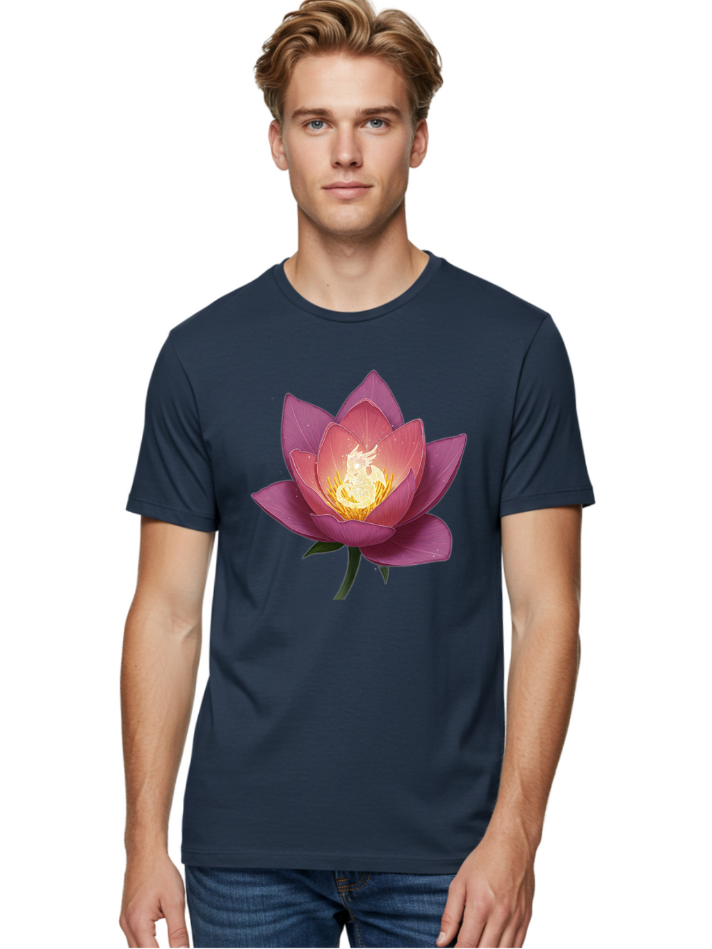 Lotus-Flower Men'S Graphic Tee, 100% Cotton, Comfortable Casual Summer Wear, Machine Washable, Vintage Camera, Old Camera, Antique Camera, Black Camera, Classic Photography, Photography Equipment, Nostalgic Device, Film Camera, Camera Art Bak841