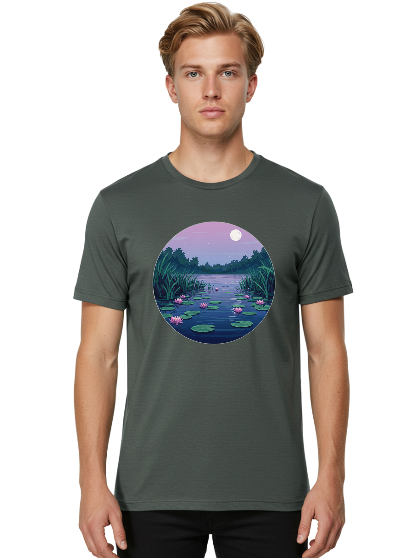 Lotus-Lake Men'S Graphic Tee, 100% Cotton, Comfortable Casual Summer Wear, Machine Washable, Vintage Camera, Old Camera, Antique Camera, Black Camera, Classic Photography, Photography Equipment, Nostalgic Device, Film Camera, Camera Art Bak843
