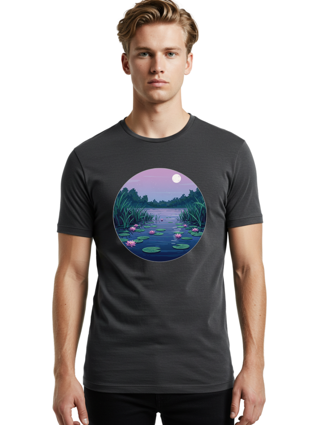 Lotus-Lake Men'S Graphic Tee, 100% Cotton, Comfortable Casual Summer Wear, Machine Washable, Vintage Camera, Old Camera, Antique Camera, Black Camera, Classic Photography, Photography Equipment, Nostalgic Device, Film Camera, Camera Art Bak843