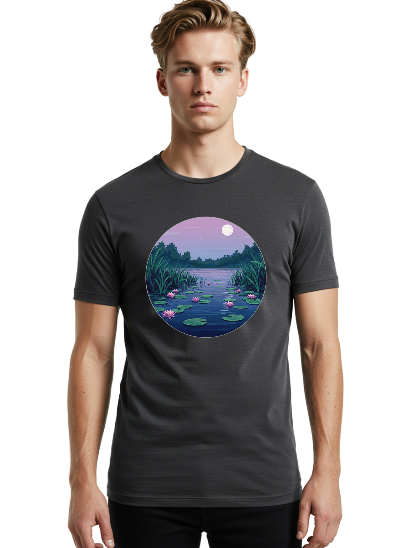 Lotus-Lake Men'S Graphic Tee, 100% Cotton, Comfortable Casual Summer Wear, Machine Washable, Vintage Camera, Old Camera, Antique Camera, Black Camera, Classic Photography, Photography Equipment, Nostalgic Device, Film Camera, Camera Art Bak843