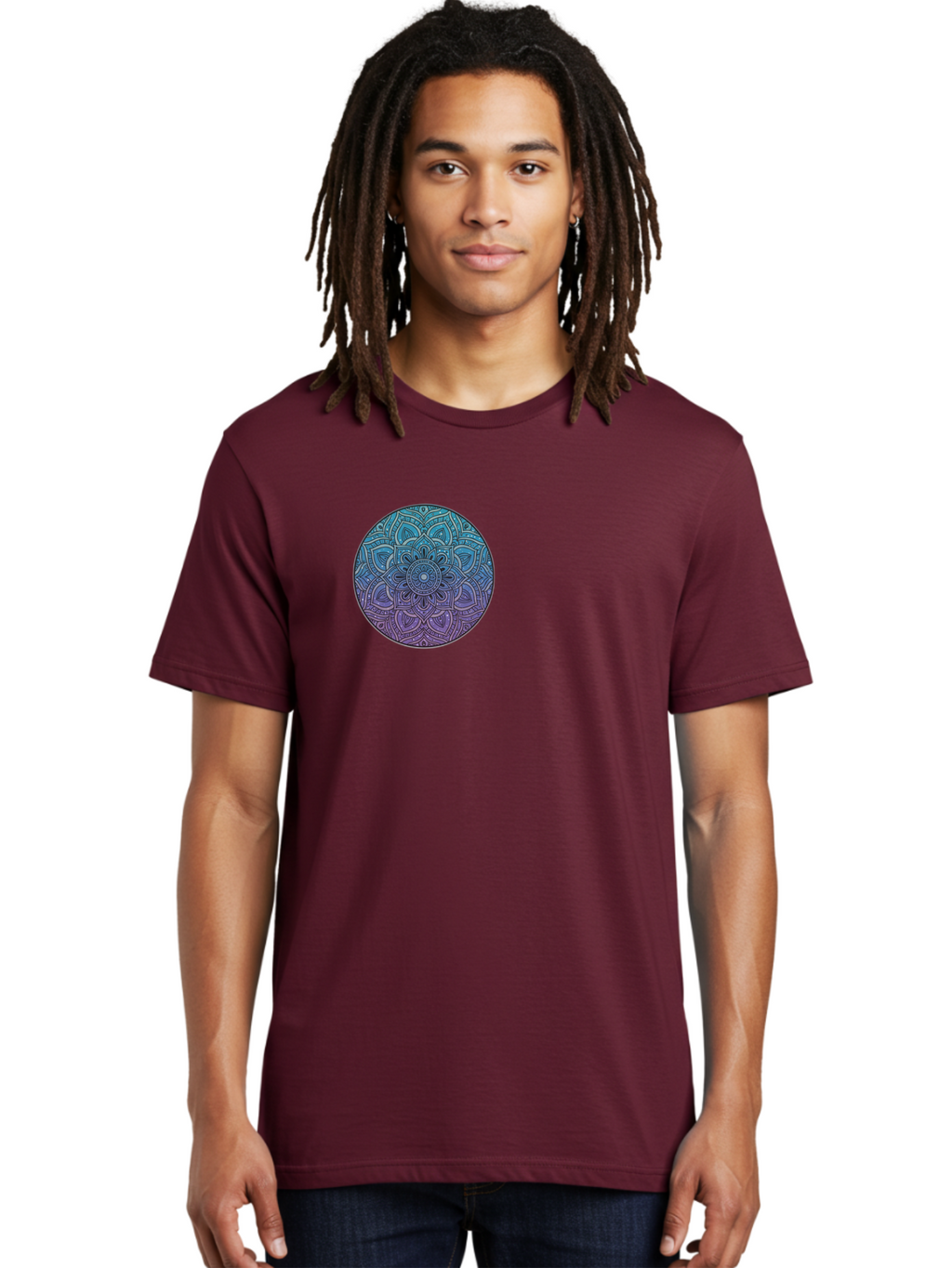 Mandala Men'S Graphic Tee, 100% Cotton, Comfortable Casual Summer Wear, Machine Washable, Vintage Camera, Old Camera, Antique Camera, Black Camera, Classic Photography, Photography Equipment, Nostalgic Device, Film Camera, Camera Art Bak852
