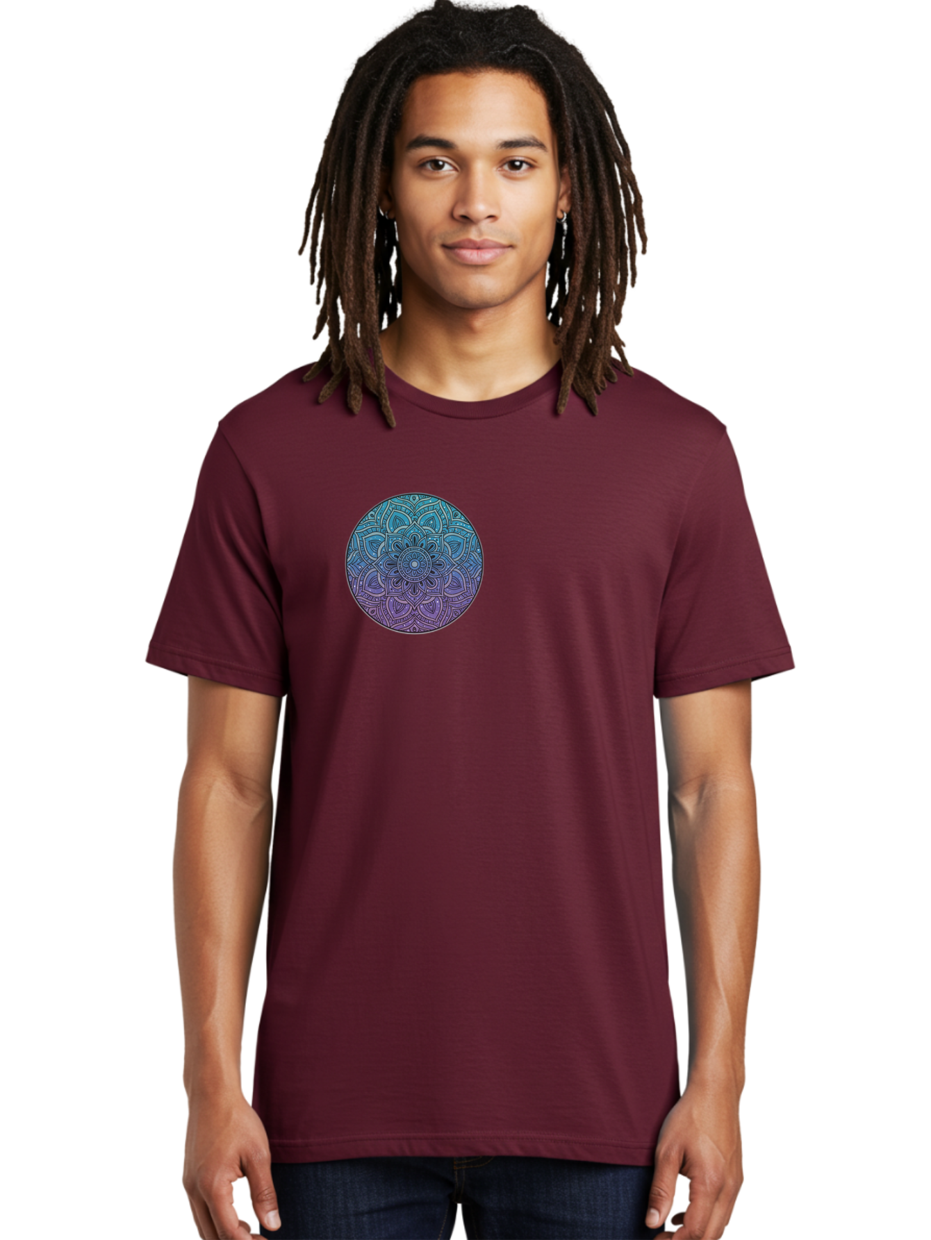 Mandala Men'S Graphic Tee, 100% Cotton, Comfortable Casual Summer Wear, Machine Washable, Vintage Camera, Old Camera, Antique Camera, Black Camera, Classic Photography, Photography Equipment, Nostalgic Device, Film Camera, Camera Art Bak852