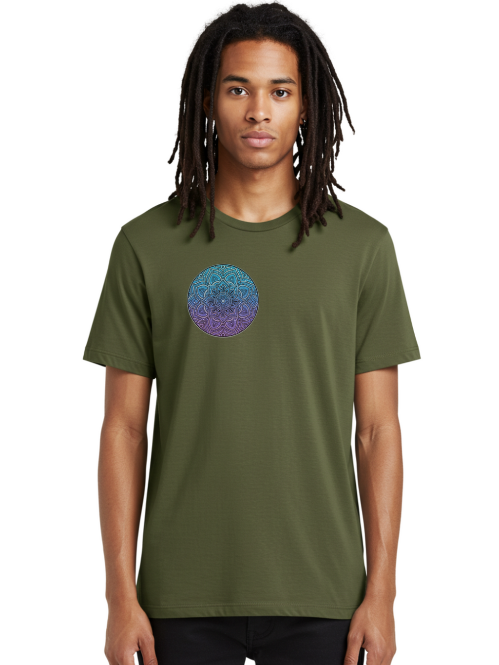 Mandala Men'S Graphic Tee, 100% Cotton, Comfortable Casual Summer Wear, Machine Washable, Vintage Camera, Old Camera, Antique Camera, Black Camera, Classic Photography, Photography Equipment, Nostalgic Device, Film Camera, Camera Art Bak852
