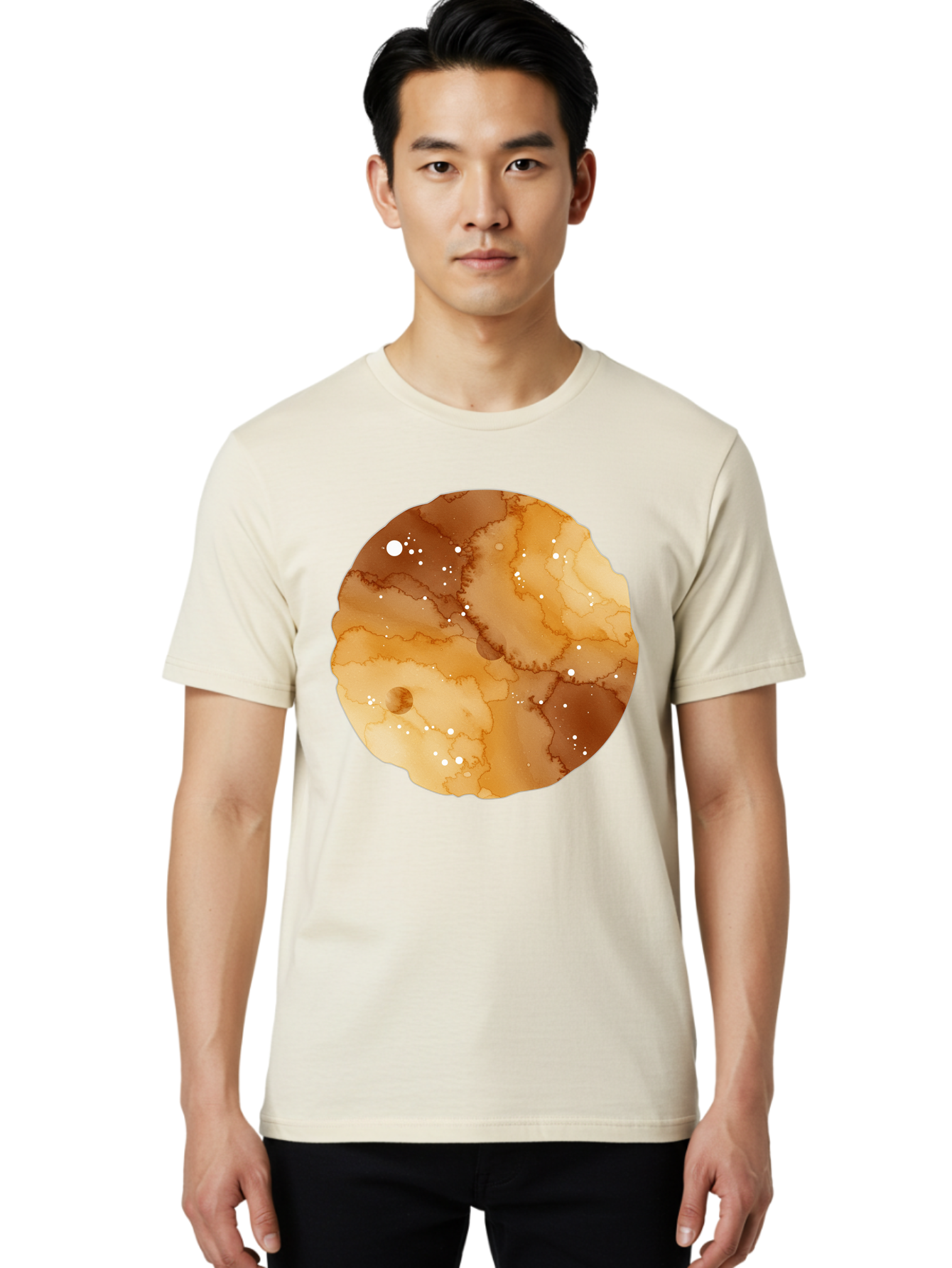 Marble-Circle Men'S Graphic Tee, 100% Cotton, Comfortable Casual Summer Wear, Machine Washable, Vintage Camera, Old Camera, Antique Camera, Black Camera, Classic Photography, Photography Equipment, Nostalgic Device, Film Camera, Camera Art Bak853
