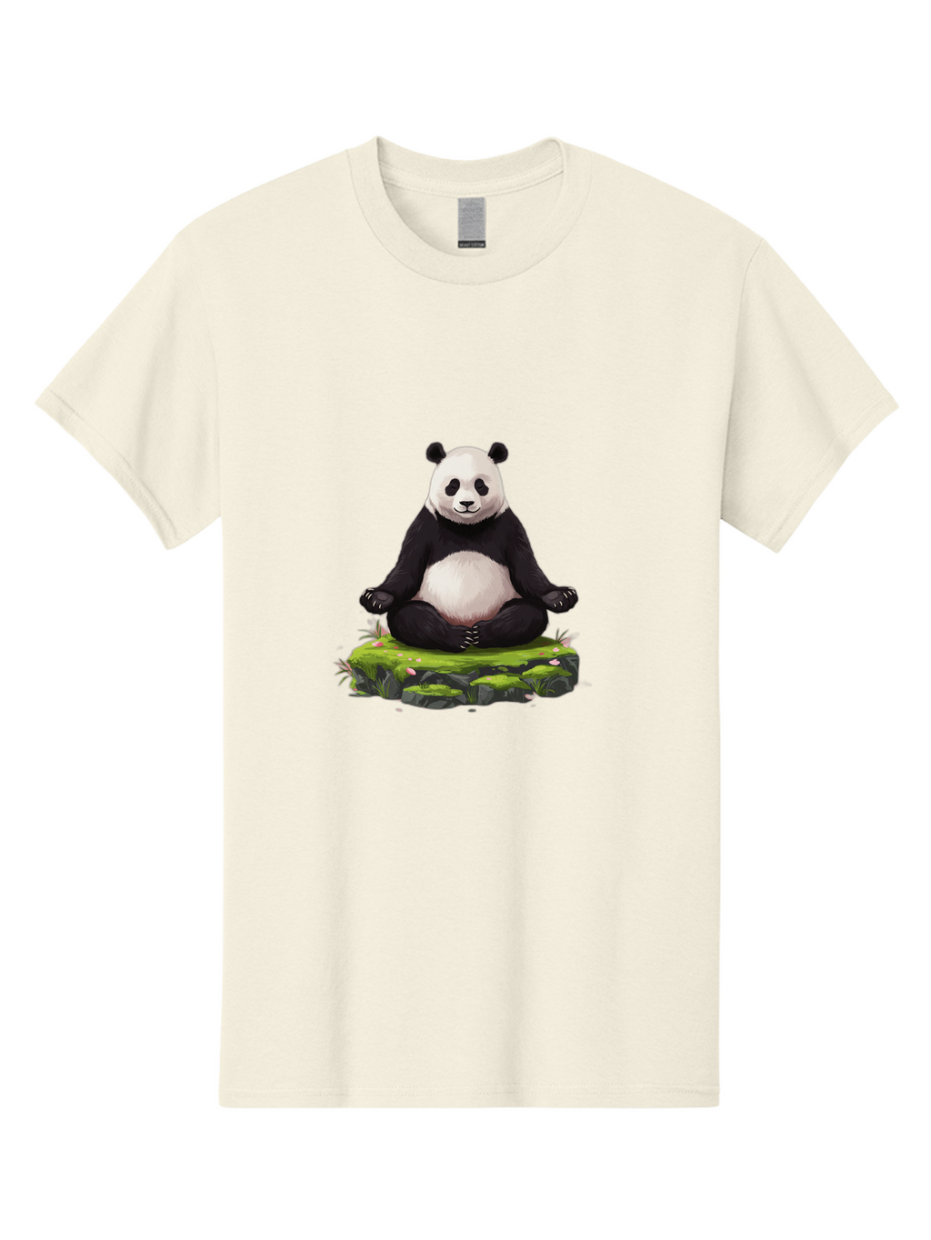 Meditating-Panda-1 Men'S Graphic Tee, 100% Cotton, Comfortable Casual Summer Wear, Machine Washable, Vintage Camera, Old Camera, Antique Camera, Black Camera, Classic Photography, Photography Equipment, Nostalgic Device, Film Camera, Bak860
