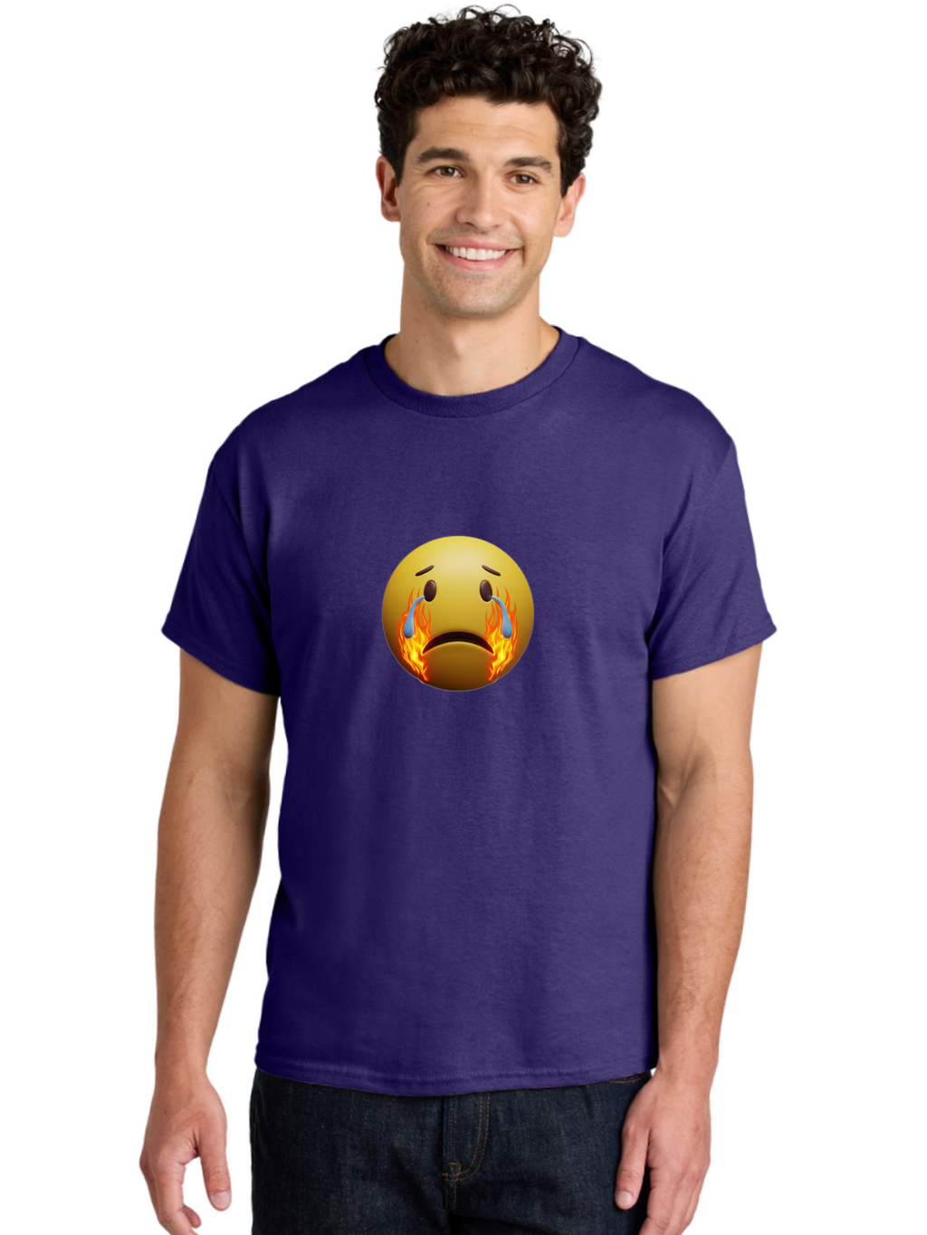 Melting-Face-Emoji-2 Men'S Graphic Tee, 100% Cotton, Comfortable Casual Summer Wear, Machine Washable, Vintage Camera, Old Camera, Antique Camera, Black Camera, Classic Photography, Photography Equipment, Nostalgic Device, Film Camera, Bak865
