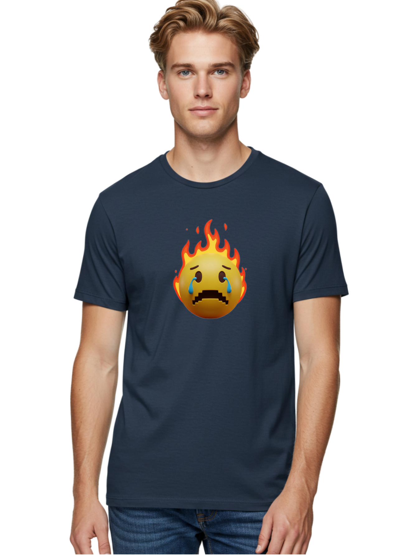 Melting-Face Men'S Graphic Tee, 100% Cotton, Comfortable Casual Summer Wear, Machine Washable, Vintage Camera, Old Camera, Antique Camera, Black Camera, Classic Photography, Photography Equipment, Nostalgic Device, Film Camera, Camera Art Bak869