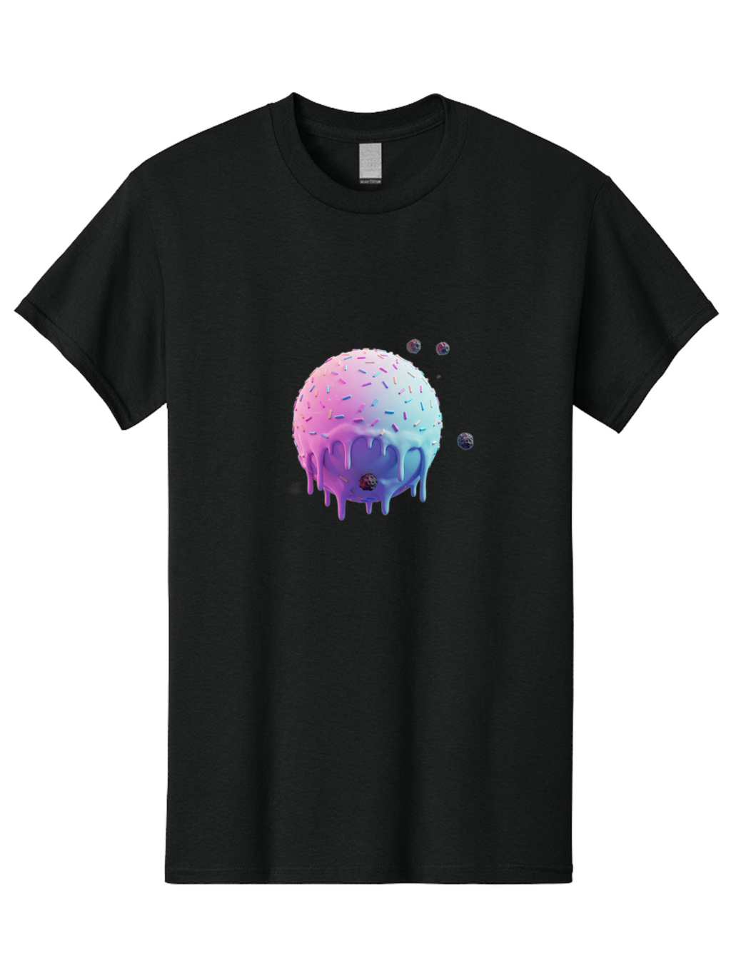 Melting-Ice-Cream Men'S Graphic Tee, 100% Cotton, Comfortable Casual Summer Wear, Machine Washable, Vintage Camera, Old Camera, Antique Camera, Black Camera, Classic Photography, Photography Equipment, Nostalgic Device, Film Camera, Camera Art Bak870