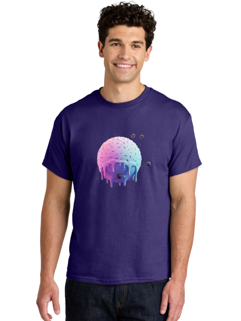 Melting-Ice-Cream Men'S Graphic Tee, 100% Cotton, Comfortable Casual Summer Wear, Machine Washable, Vintage Camera, Old Camera, Antique Camera, Black Camera, Classic Photography, Photography Equipment, Nostalgic Device, Film Camera, Camera Art Bak870