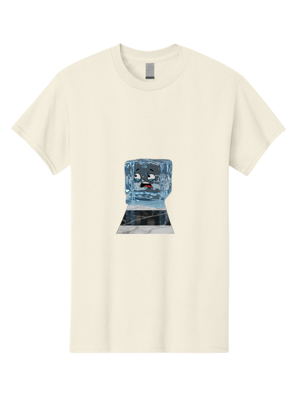 Melting-Ice-Cube-2 Men'S Graphic Tee, 100% Cotton, Comfortable Casual Summer Wear, Machine Washable, Vintage Camera, Old Camera, Antique Camera, Black Camera, Classic Photography, Photography Equipment, Nostalgic Device, Film Camera, Bak872