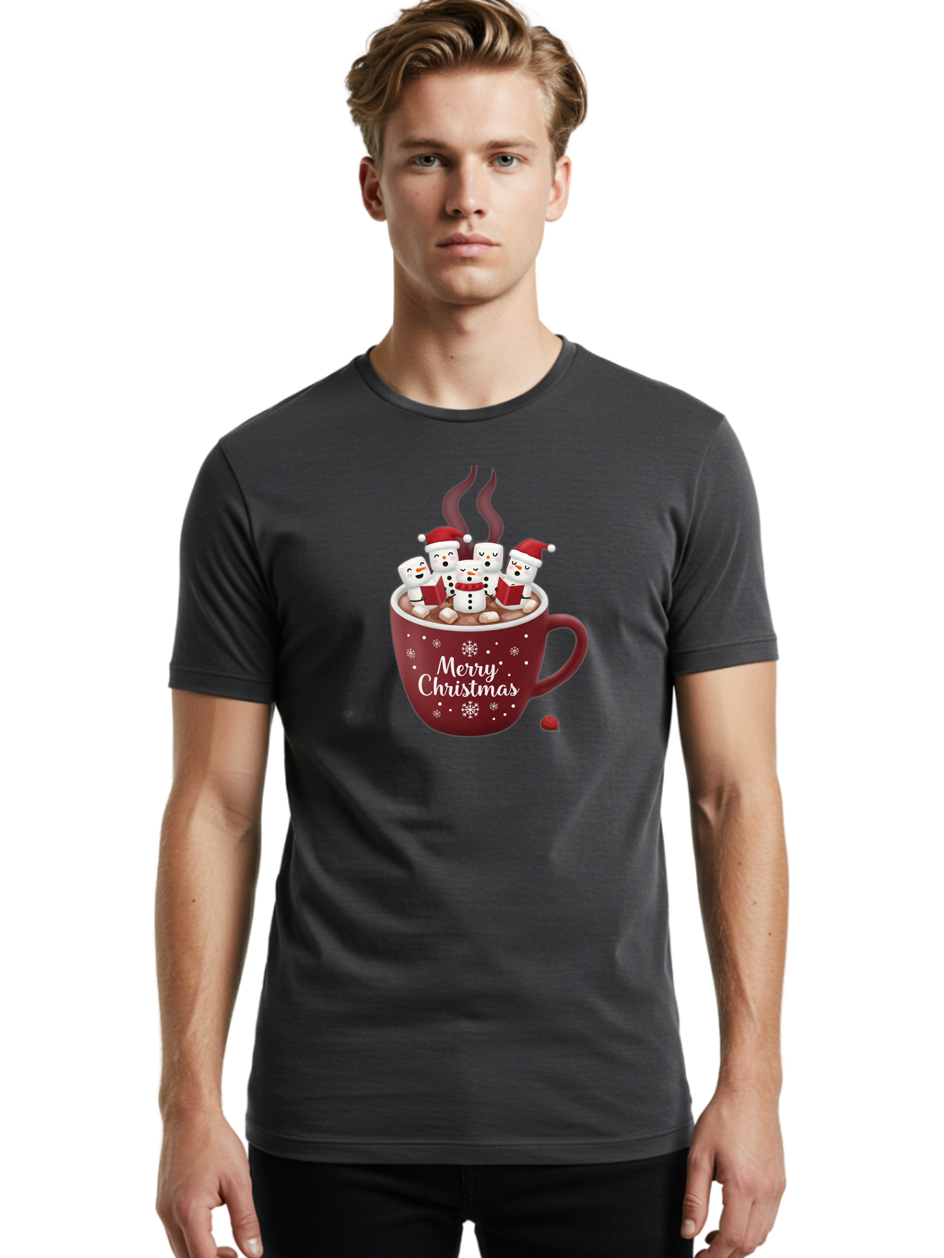 Merry-Christmas Men'S Graphic Tee, 100% Cotton, Comfortable Casual Summer Wear, Machine Washable, Vintage Camera, Old Camera, Antique Camera, Black Camera, Classic Photography, Photography Equipment, Nostalgic Device, Film Camera, Camera Art Bak876