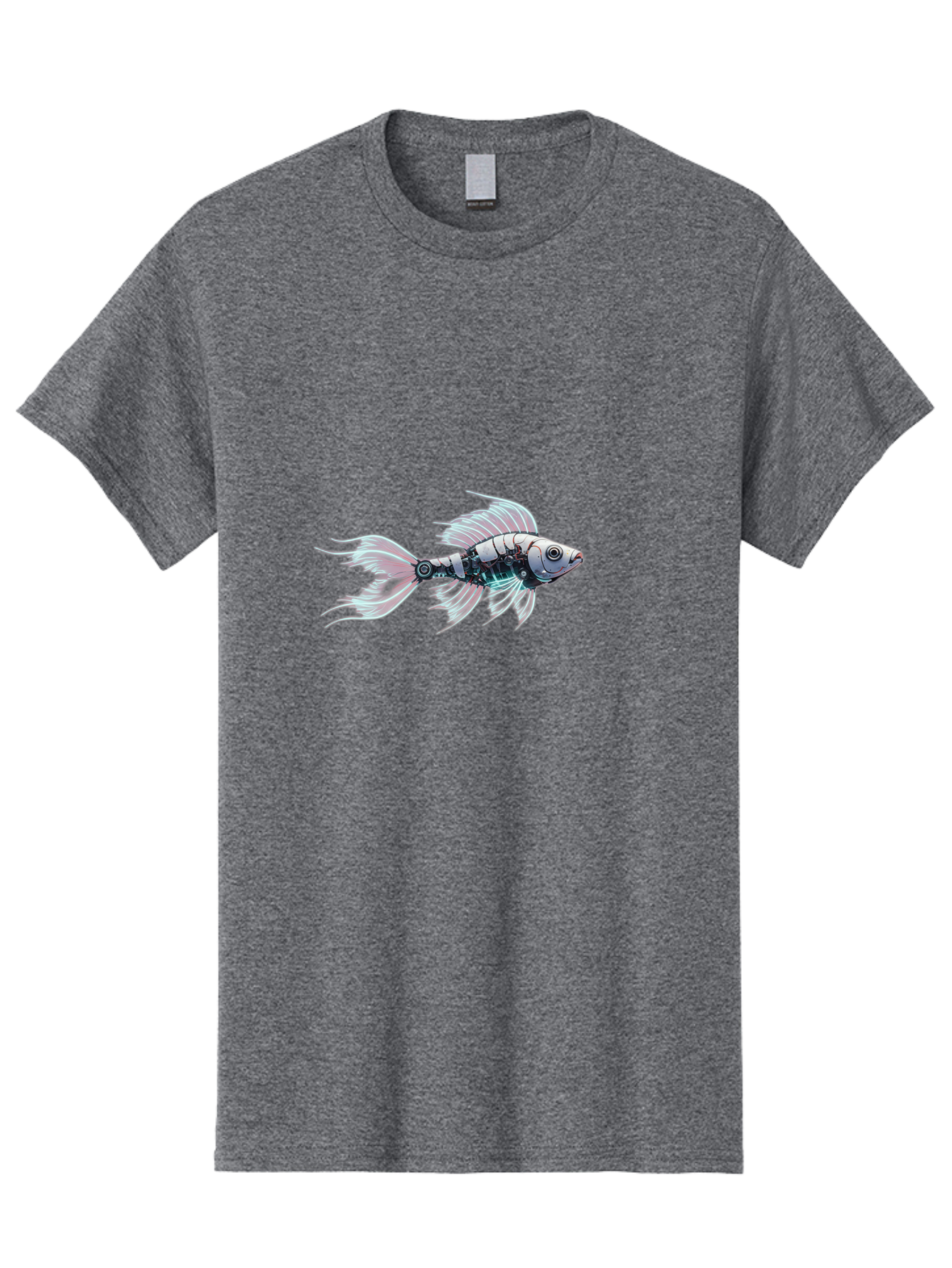 Metallic-Beta-Fish Men'S Graphic Tee, 100% Cotton, Comfortable Casual Summer Wear, Machine Washable, Vintage Camera, Old Camera, Antique Camera, Black Camera, Classic Photography, Photography Equipment, Nostalgic Device, Film Camera, Bak879