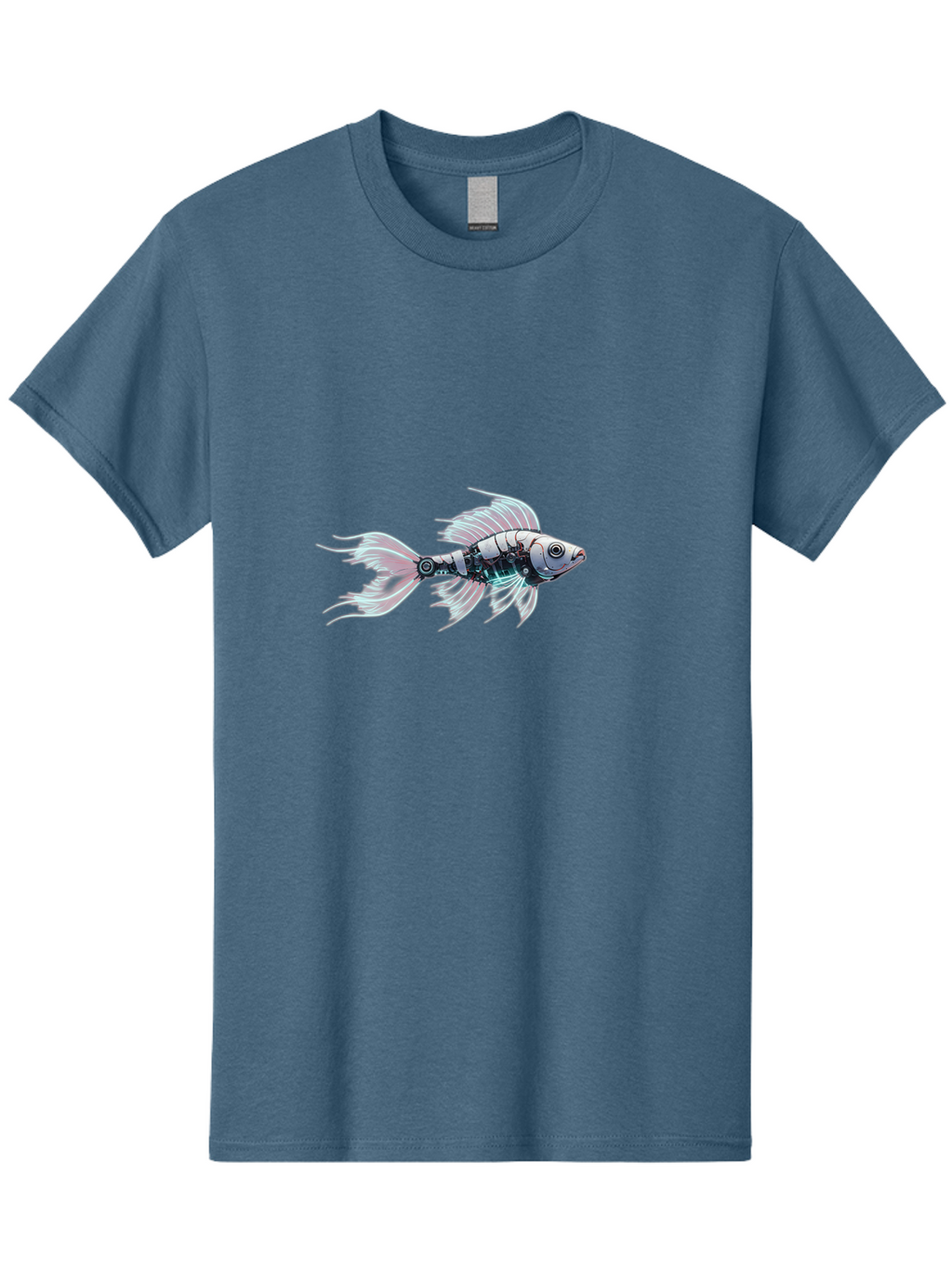 Metallic-Beta-Fish Men'S Graphic Tee, 100% Cotton, Comfortable Casual Summer Wear, Machine Washable, Vintage Camera, Old Camera, Antique Camera, Black Camera, Classic Photography, Photography Equipment, Nostalgic Device, Film Camera, Bak879